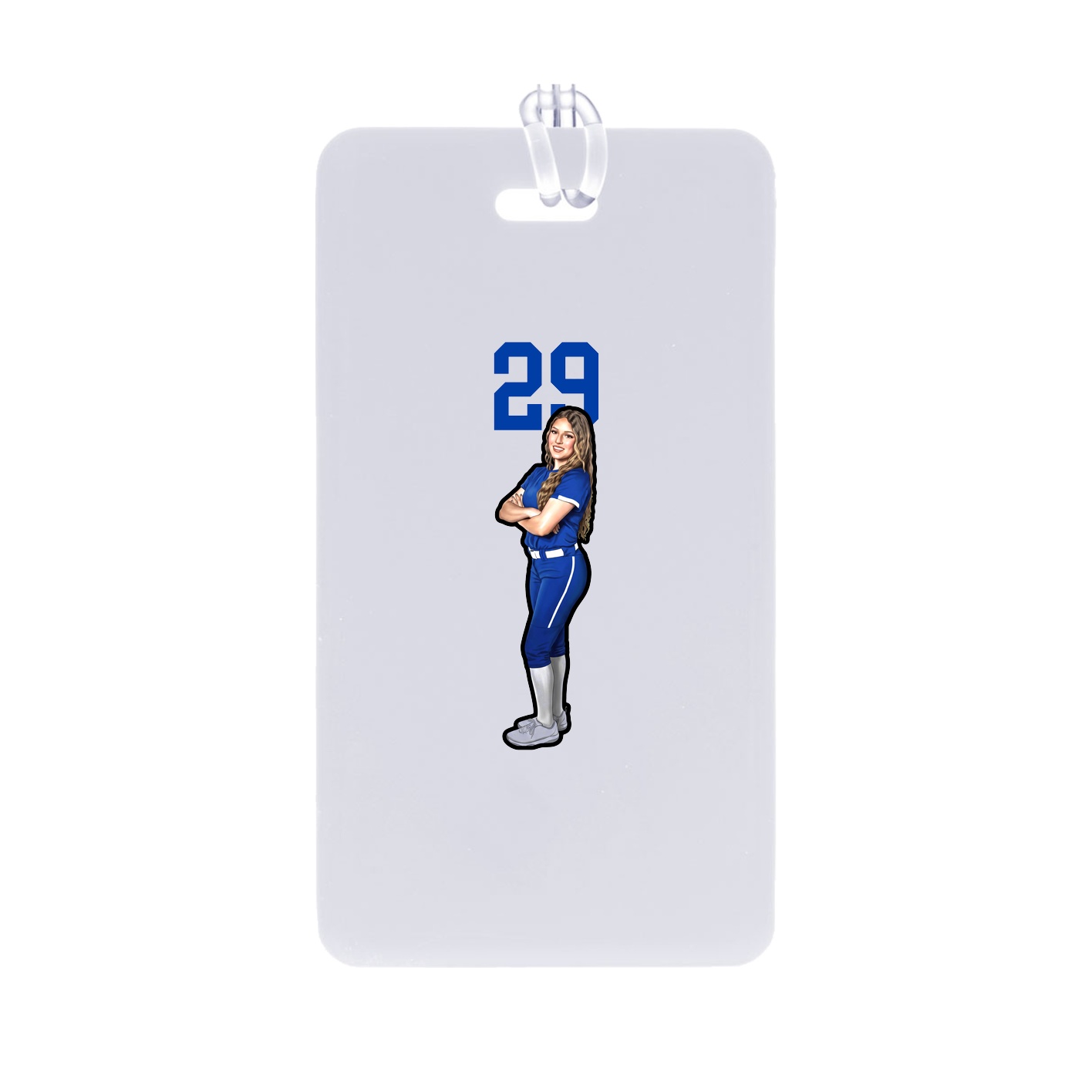 Bag Tag — Number Top in Classic