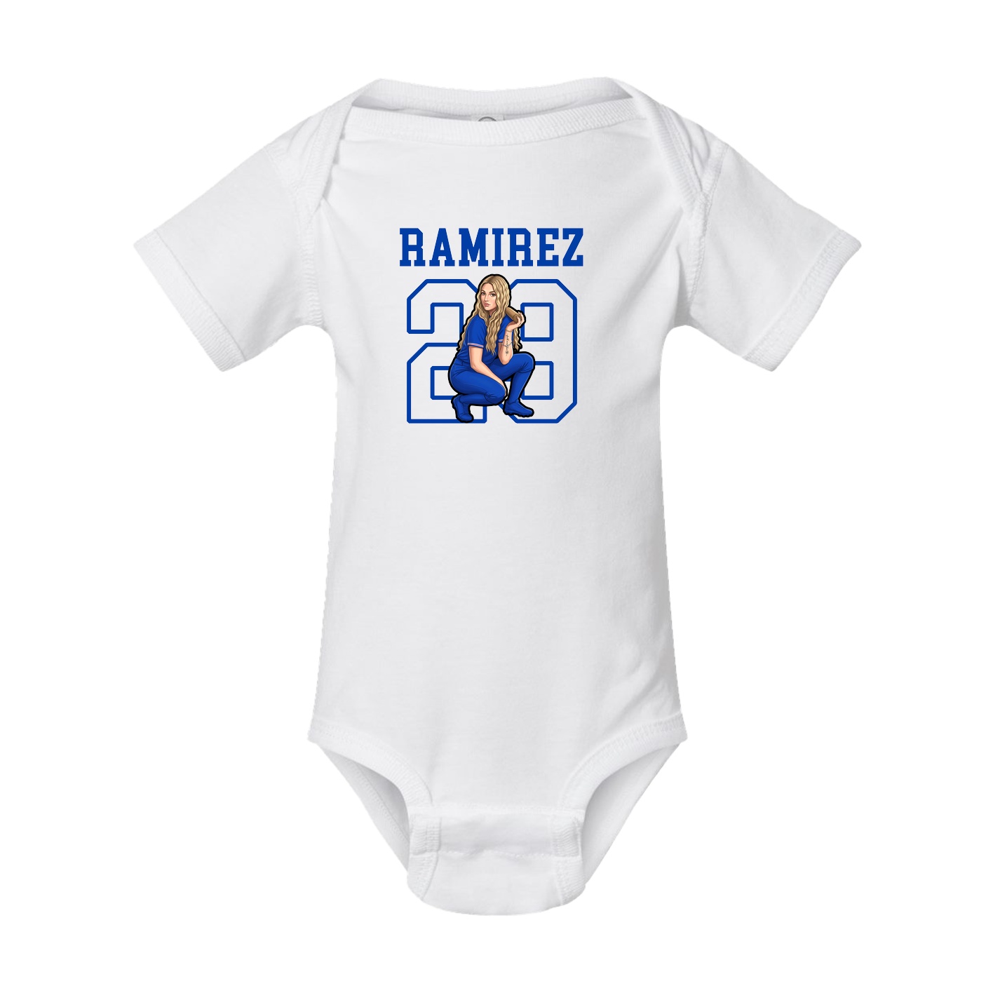 Baby Onesie — Shirsey in White