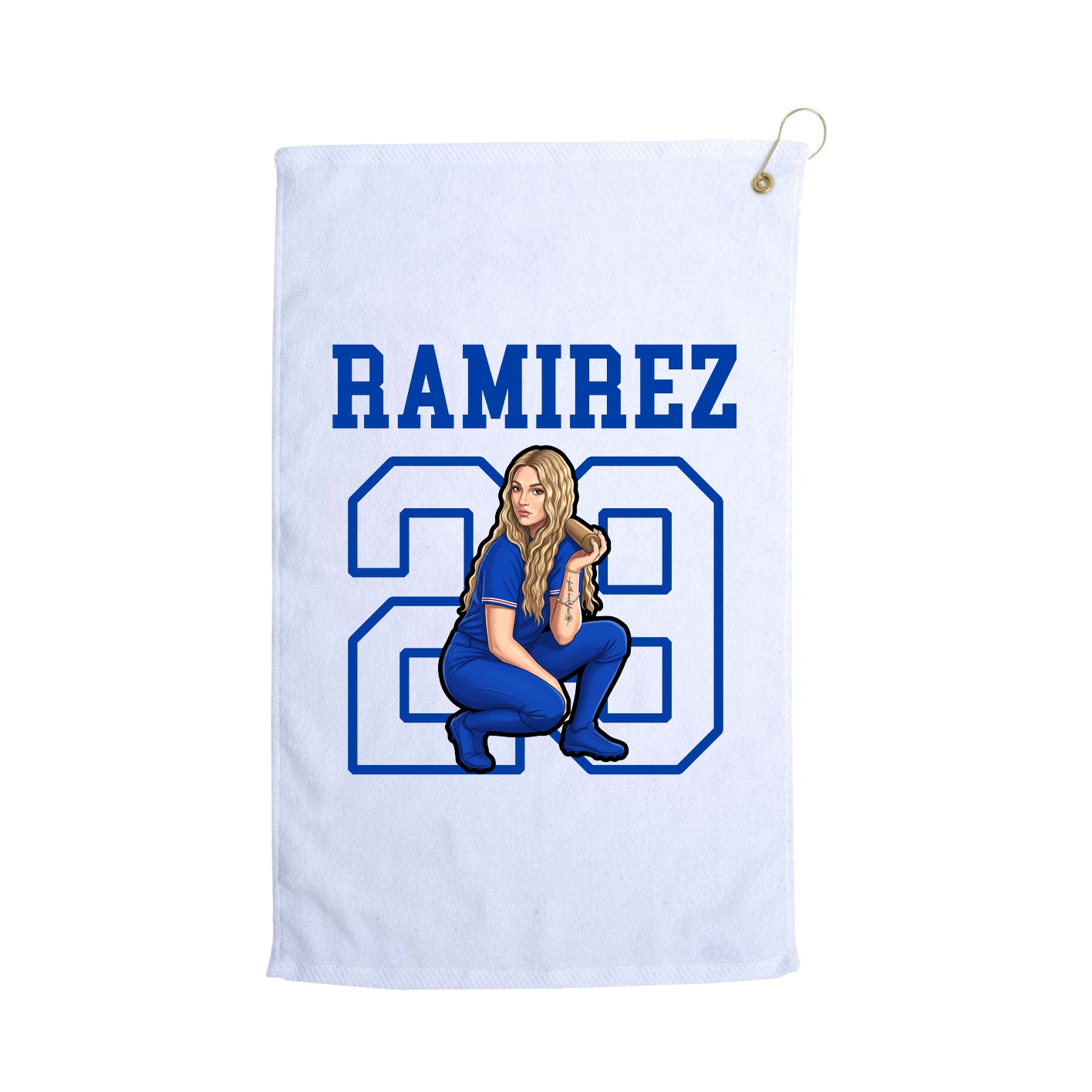 Golf Towel — Shirsey in White
