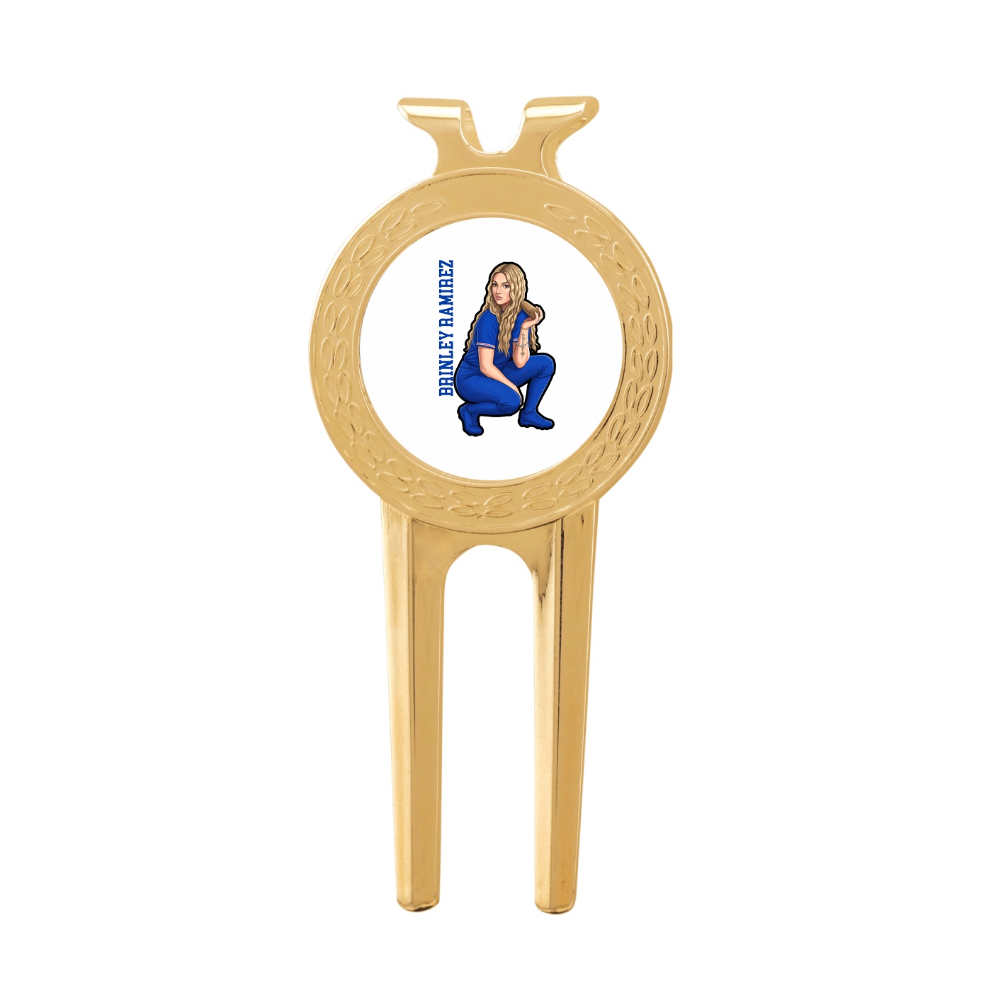 Divot Tool with Ball Marker — Name Vertical in Classic