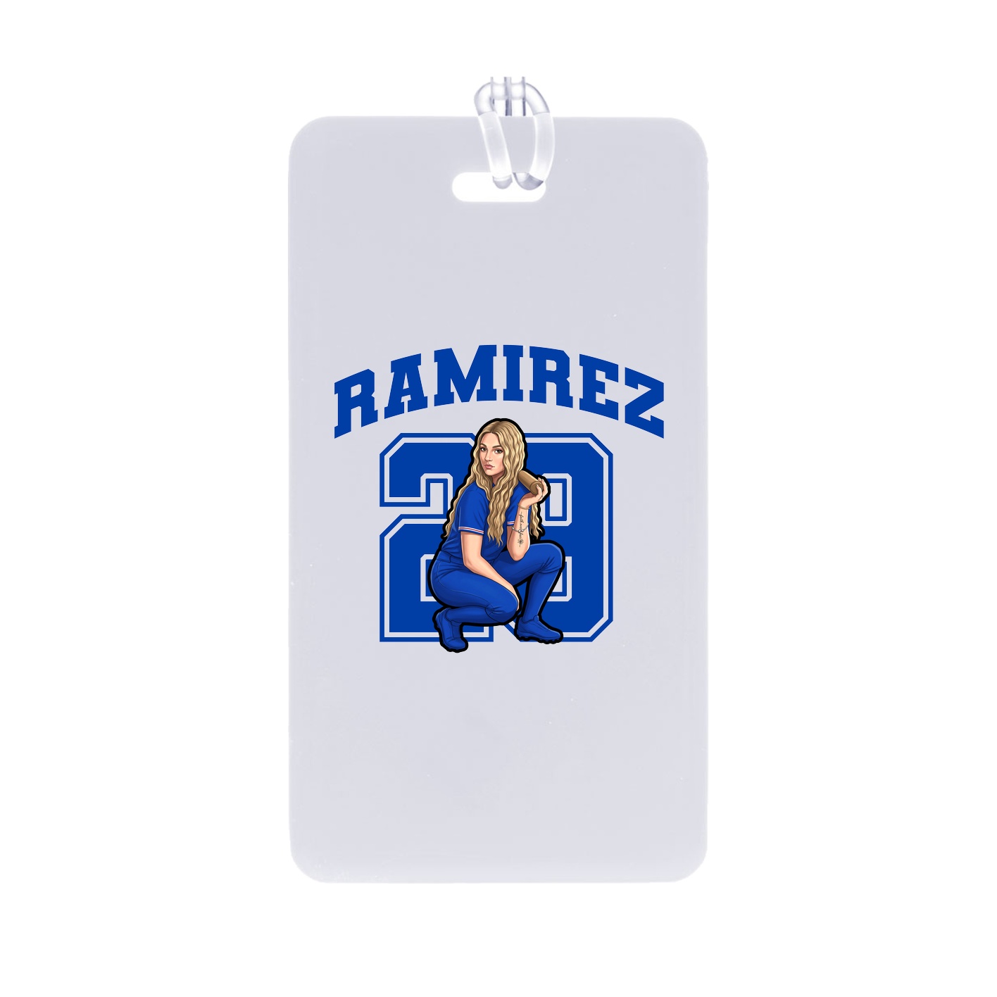 Bag Tag — Number in Classic