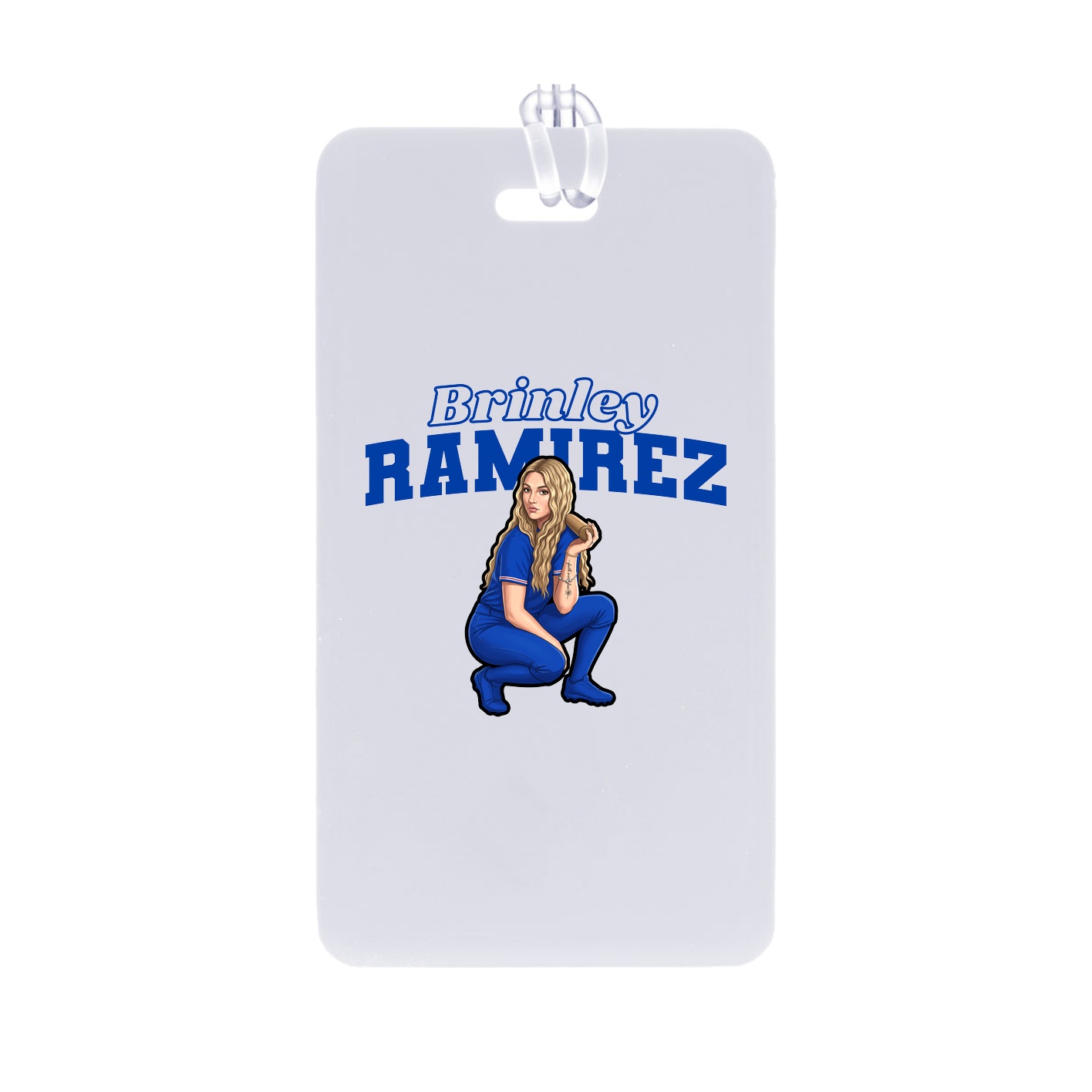 Bag Tag — Name Arch in Classic