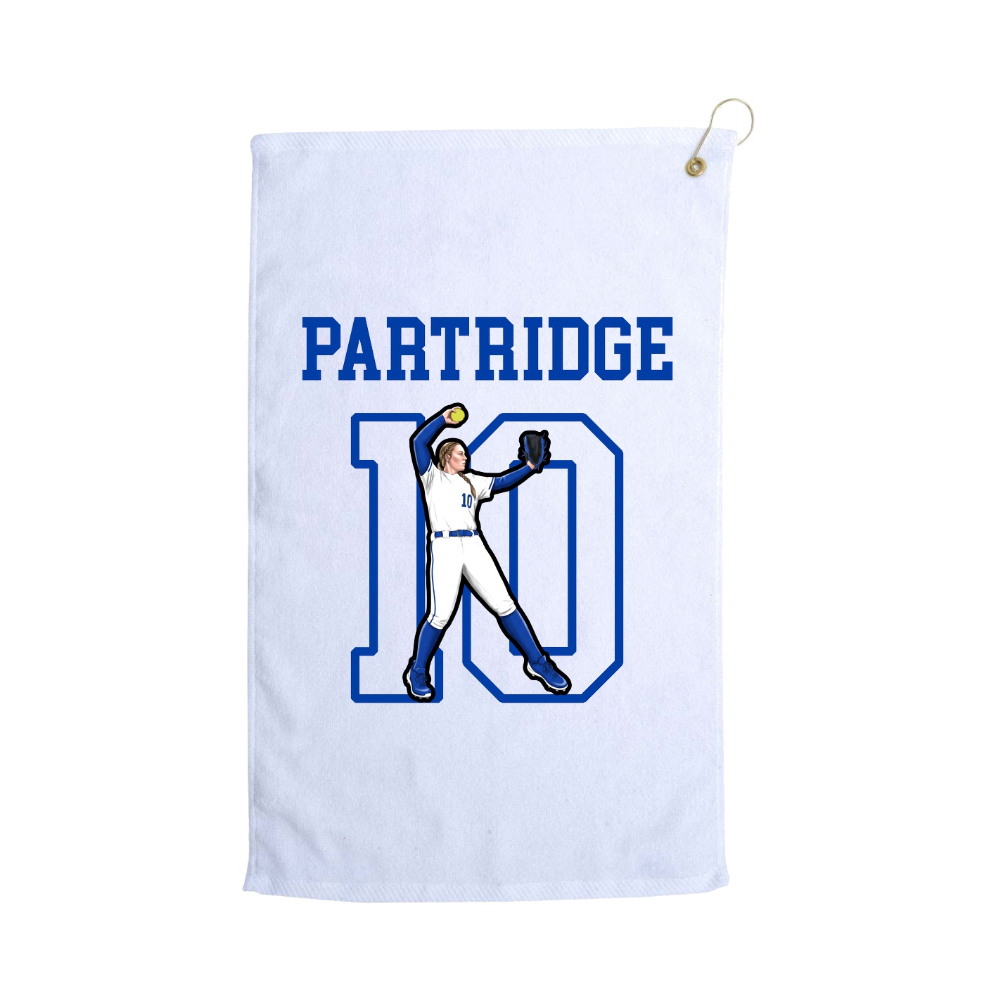 Golf Towel — Shirsey in White
