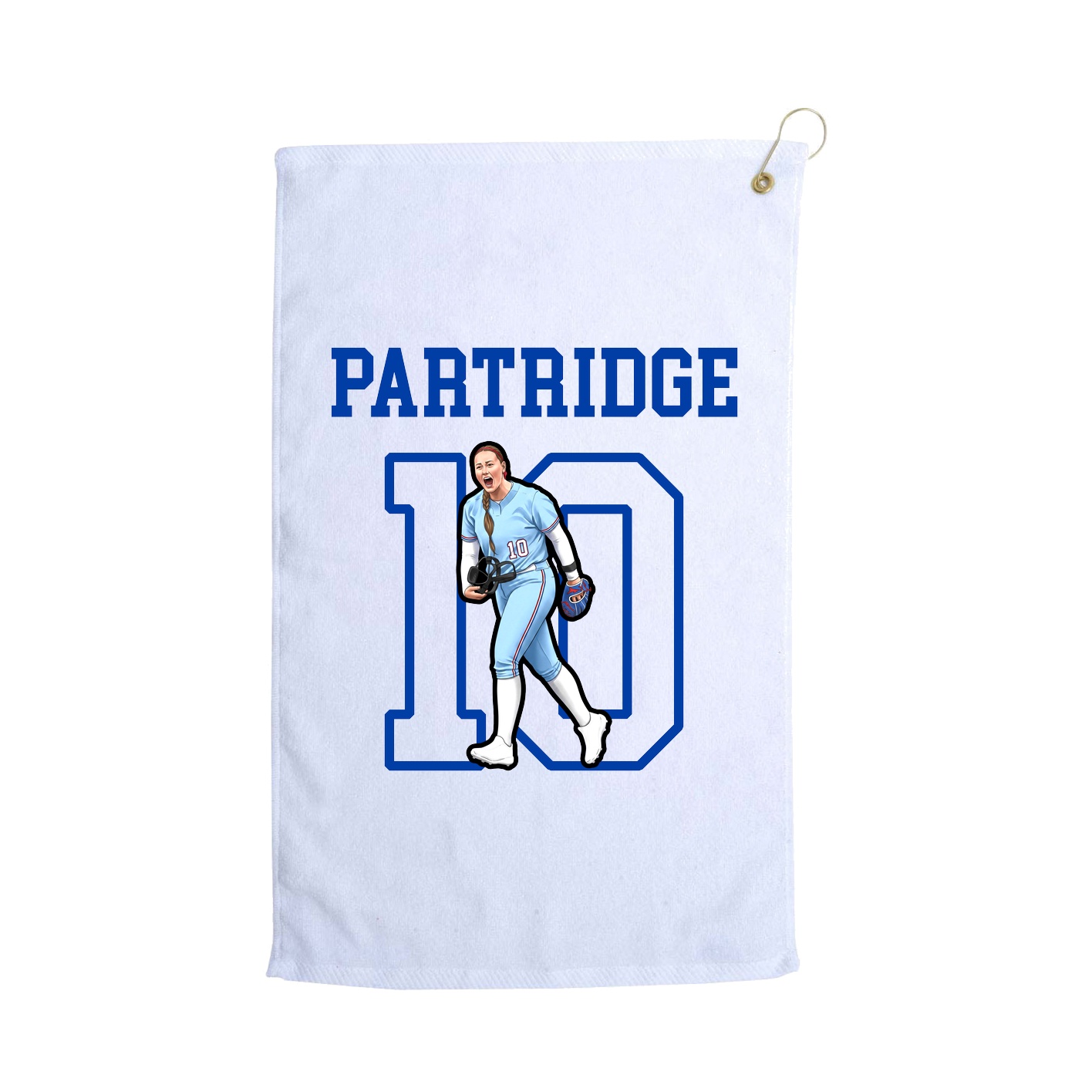 Golf Towel — Shirsey in White