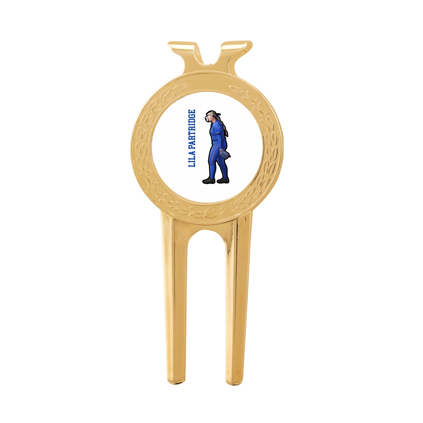Divot Tool with Ball Marker — Name Vertical in Classic