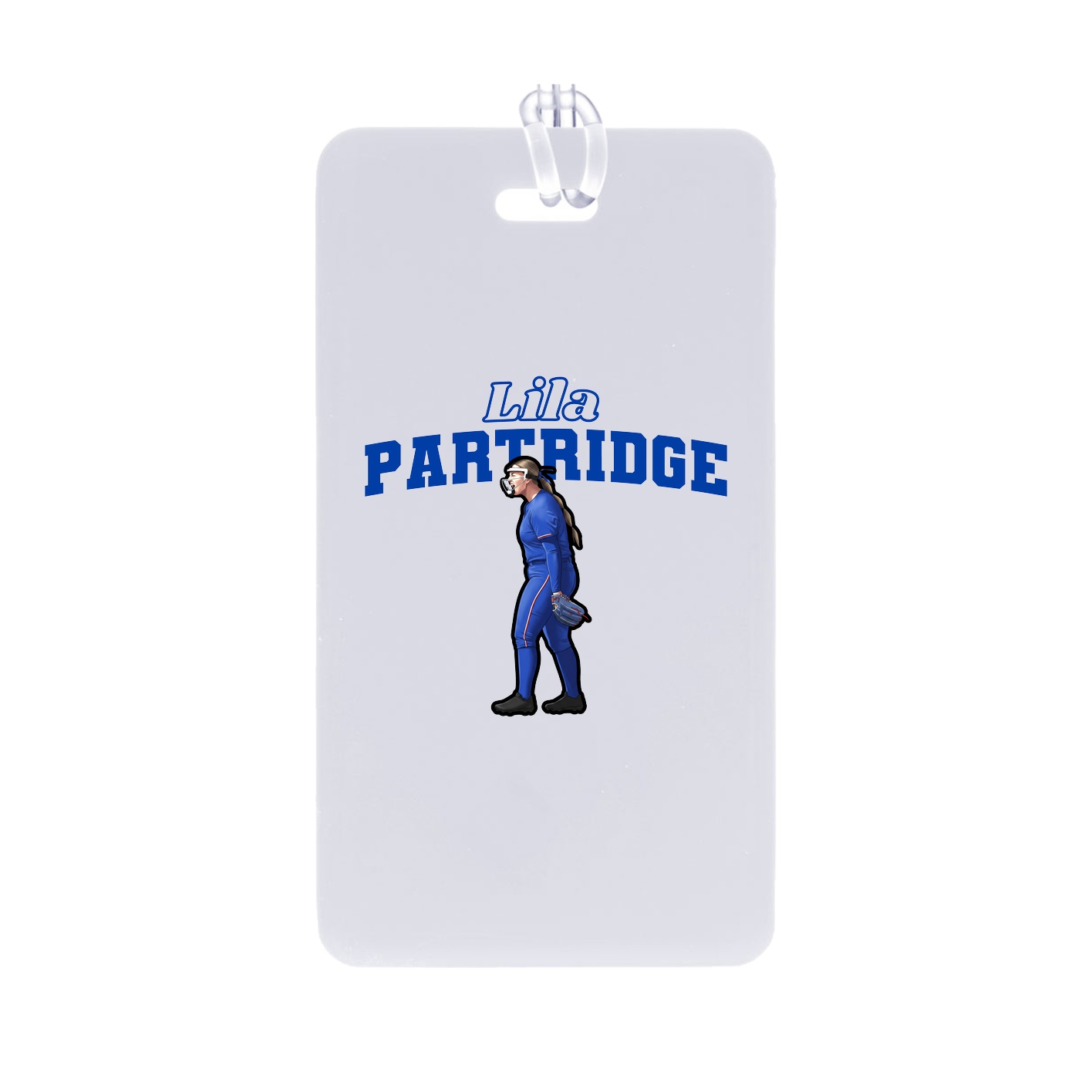Bag Tag — Name Arch in Classic