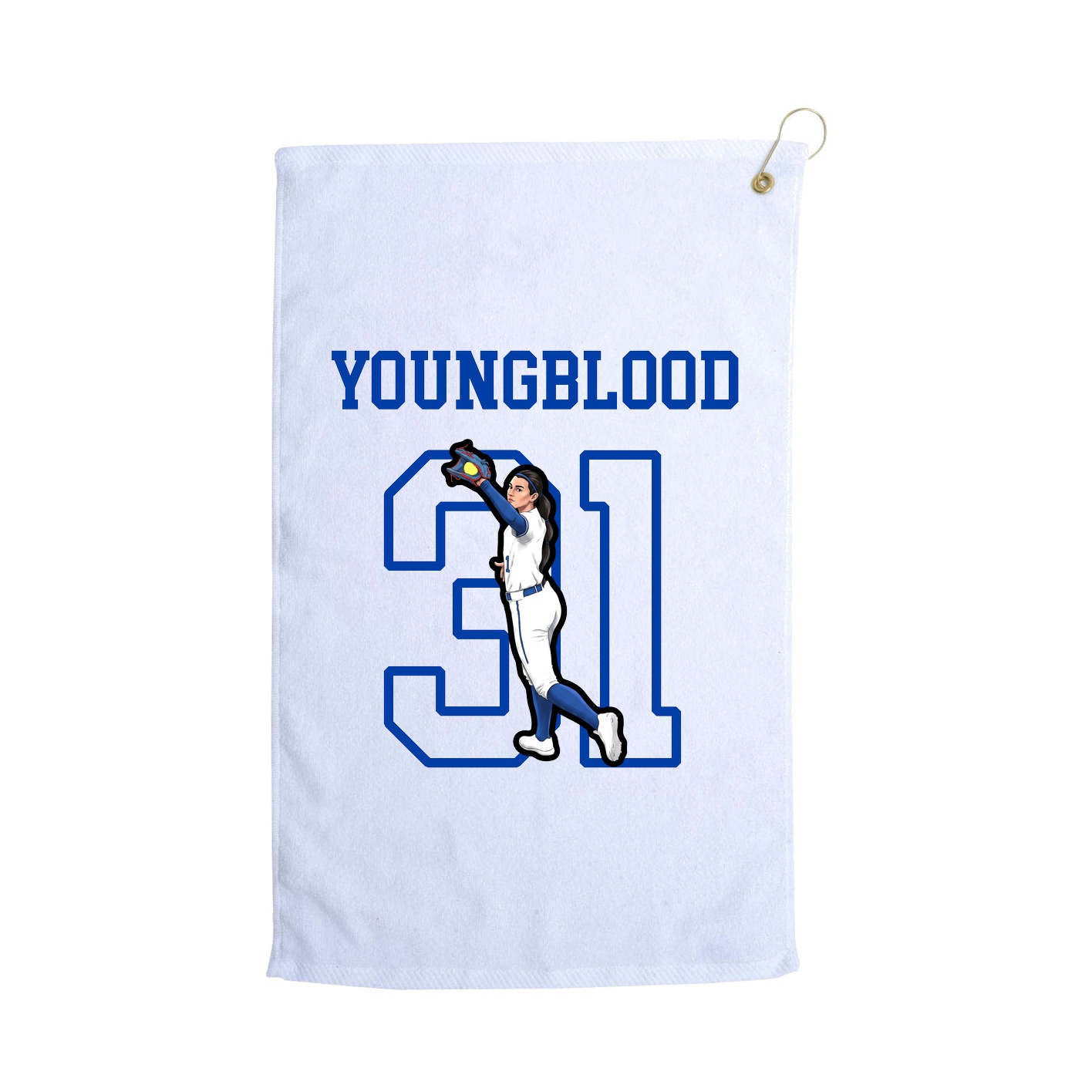 Golf Towel — Shirsey in White