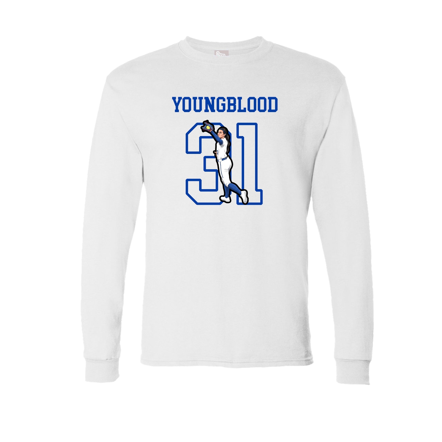 Long Sleeve Tee — Shirsey in White