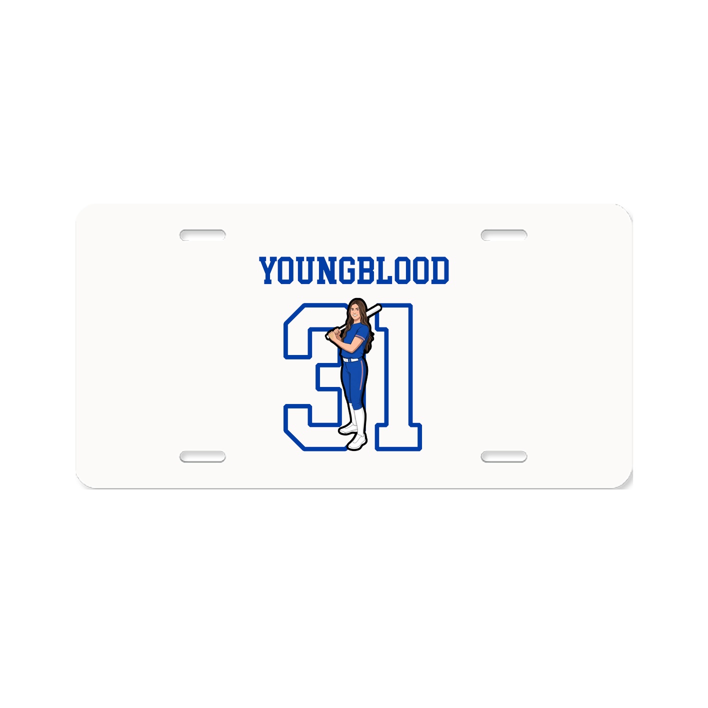 License Plate — Shirsey in Classic