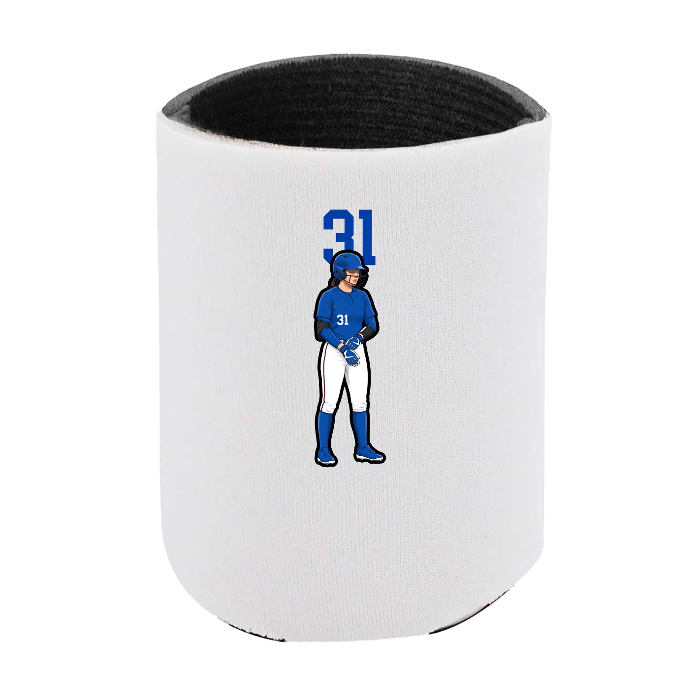 Can Holder — Number Top in White