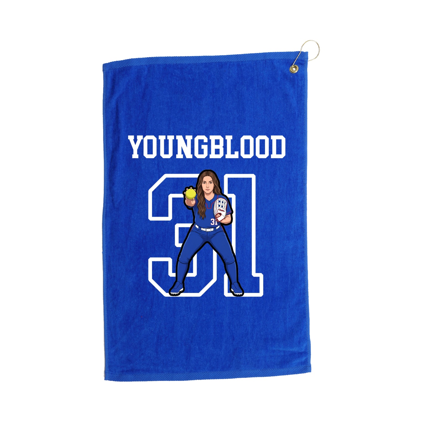Golf Towel — Shirsey in Royal