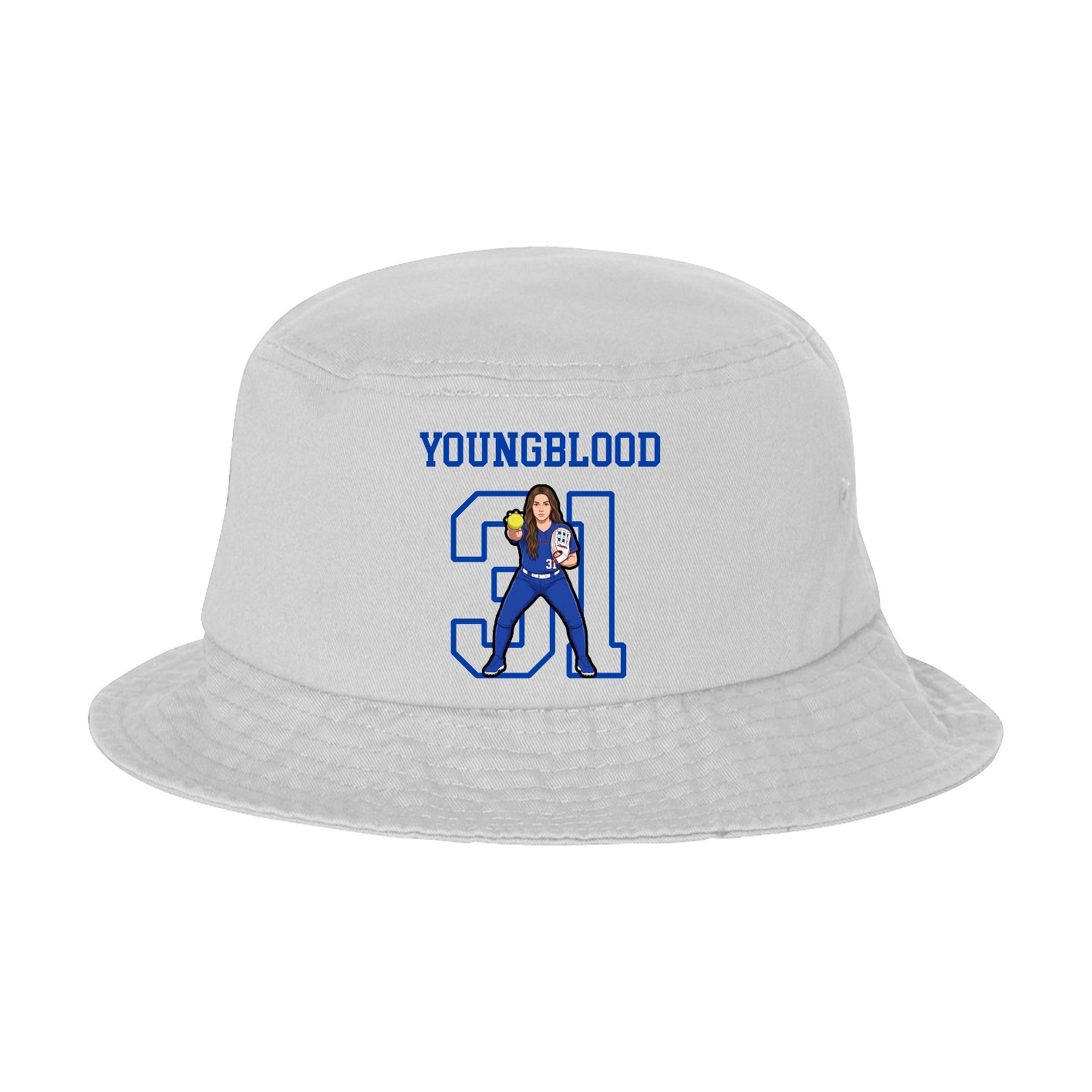 Bucket Cap — Shirsey in White