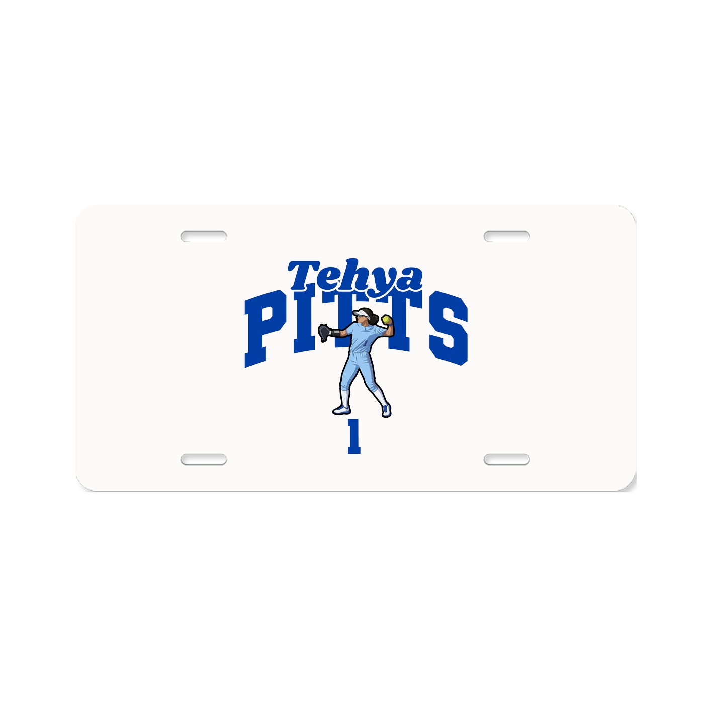 License Plate — Signature Arch in Classic