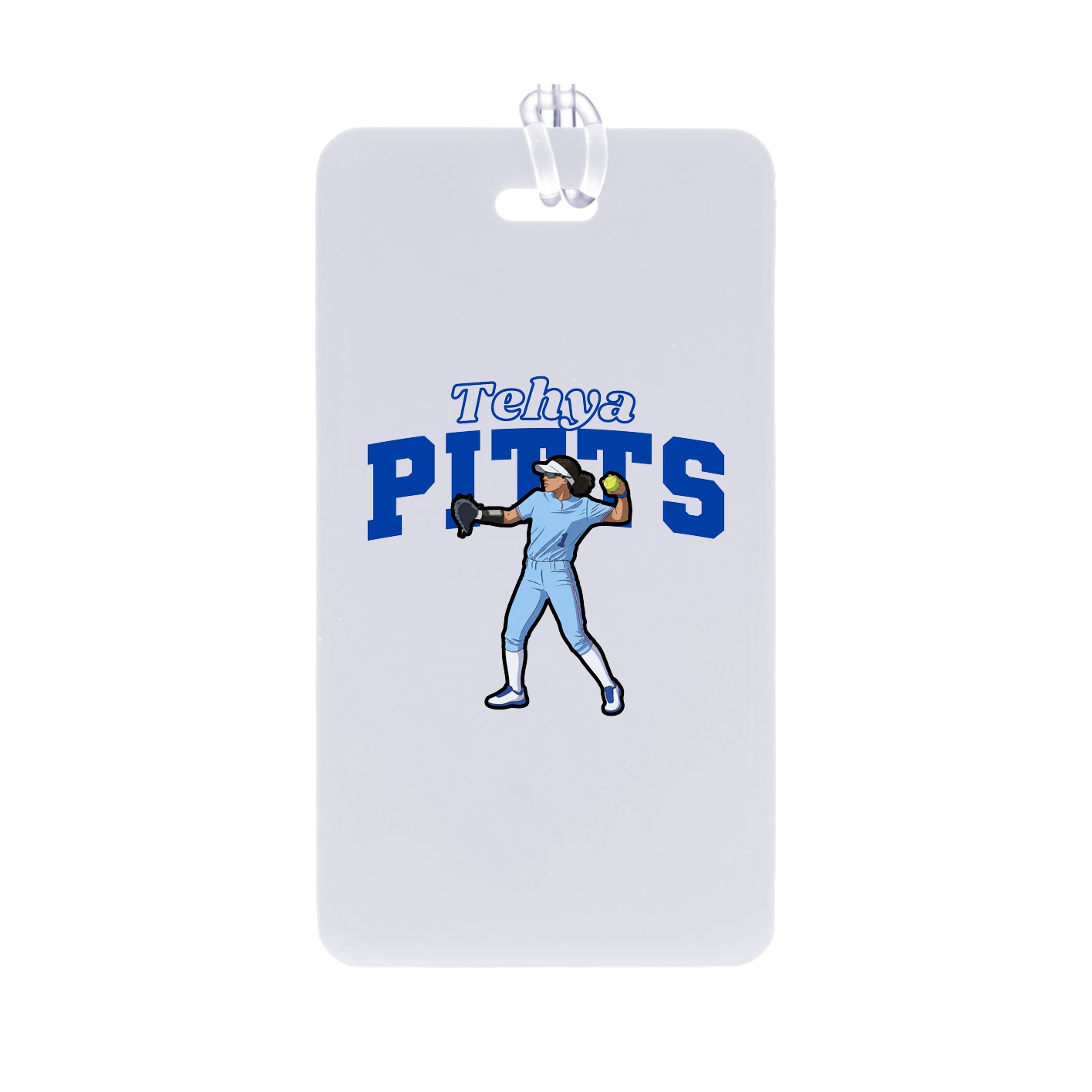 Bag Tag — Name Arch in Classic