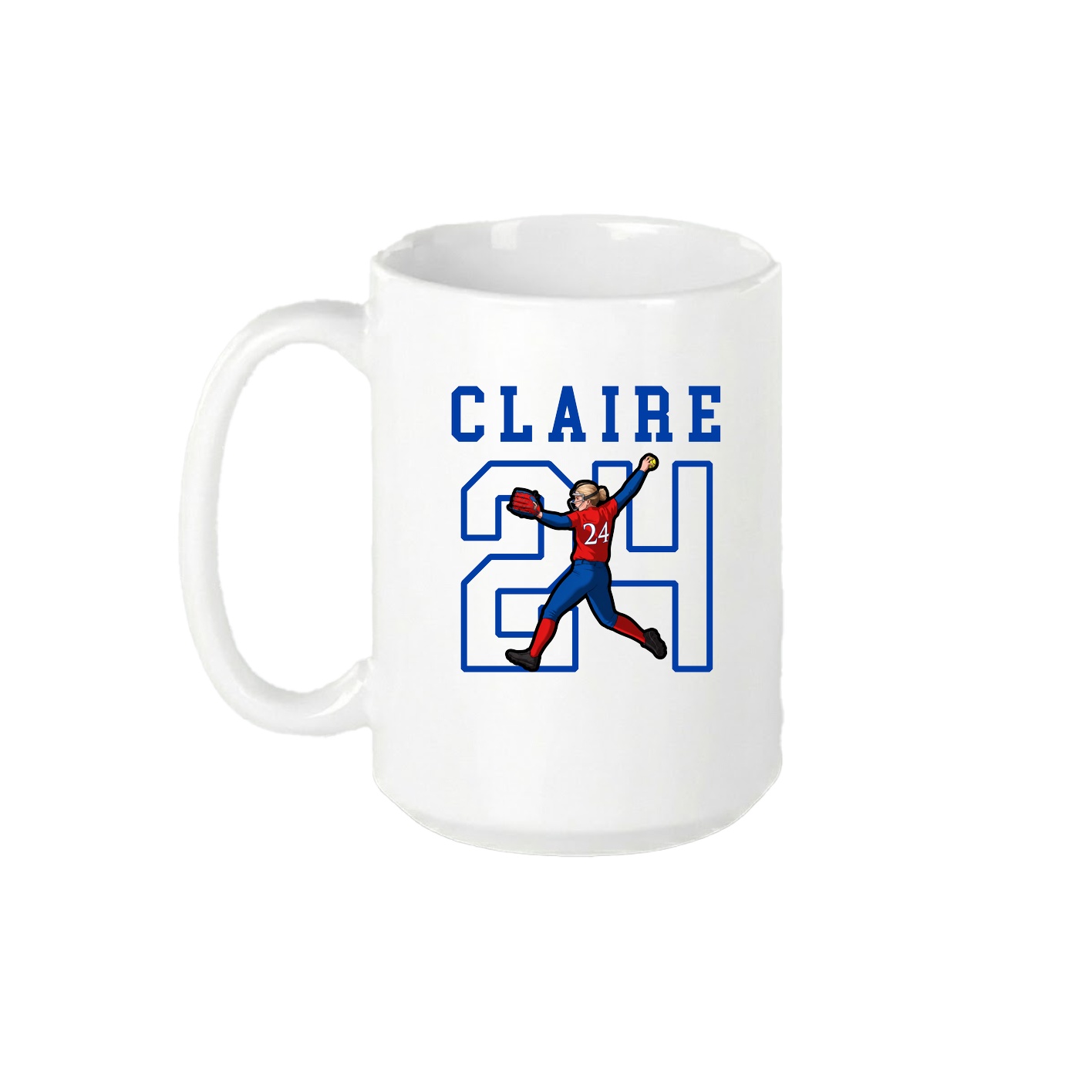 15oz Coffee Mug — Shirsey in White