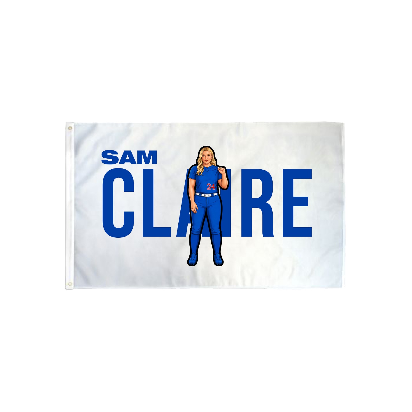 3x5 Flag — Player Name in Classic