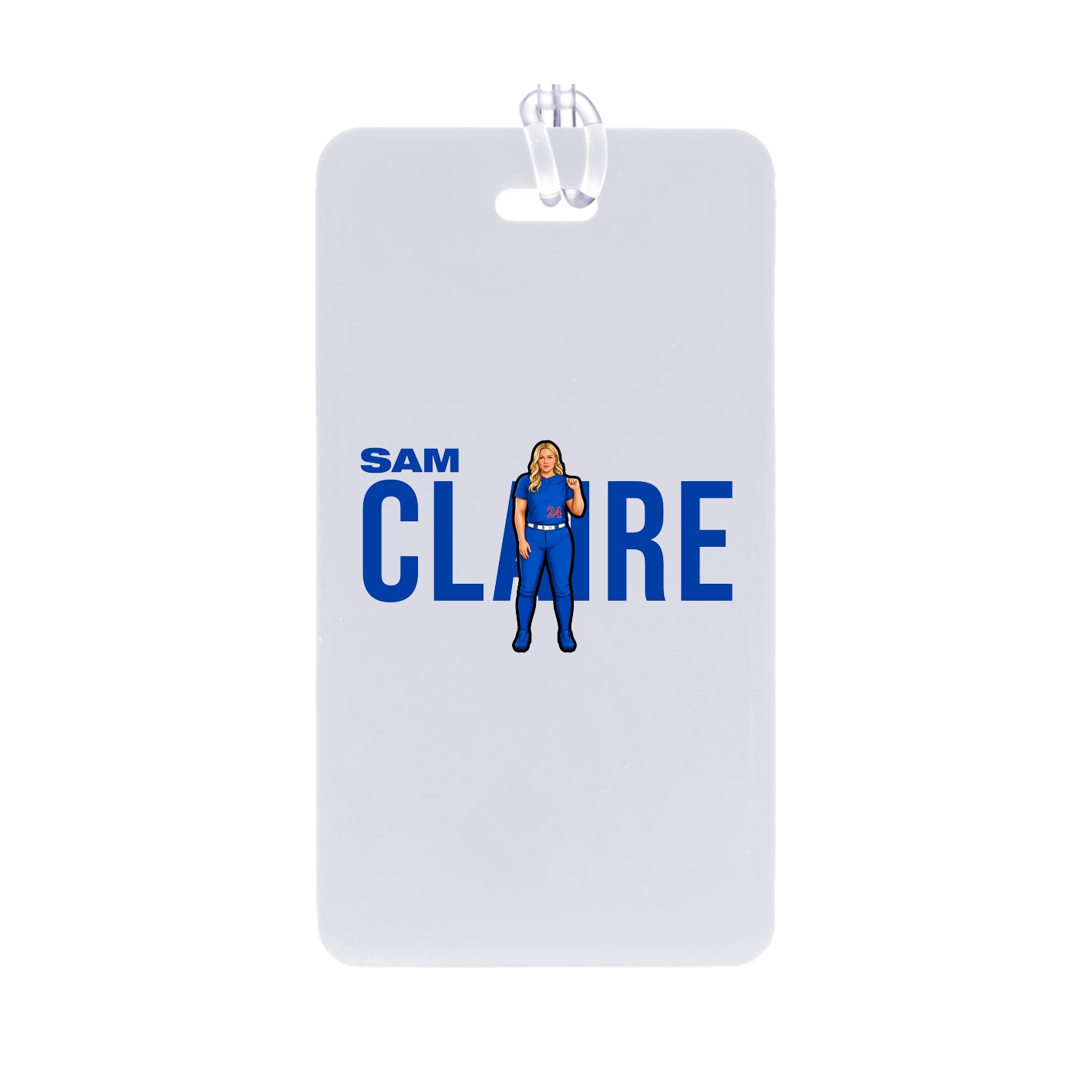 Bag Tag — Player Name in Classic