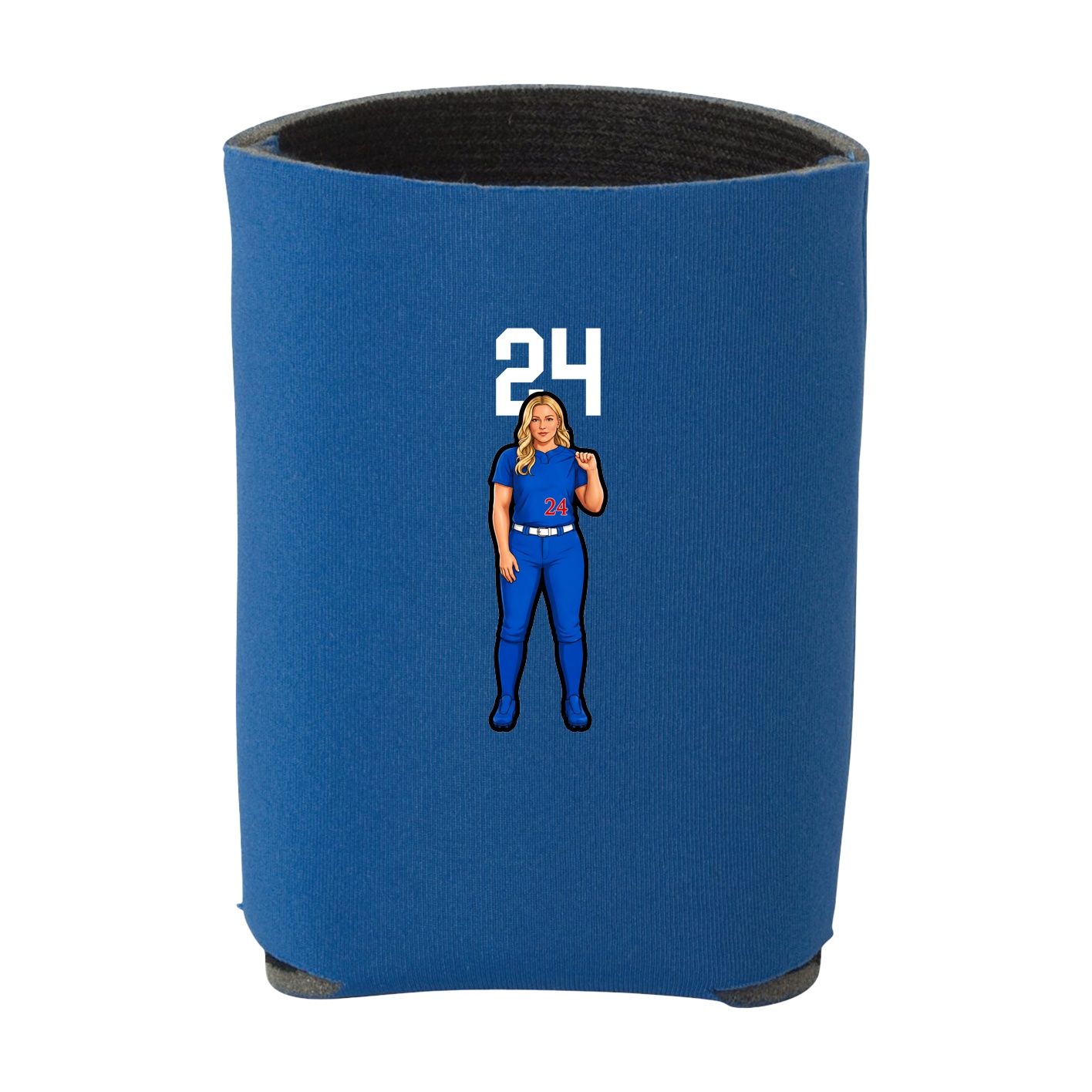 Can Holder — Number Top in Royal
