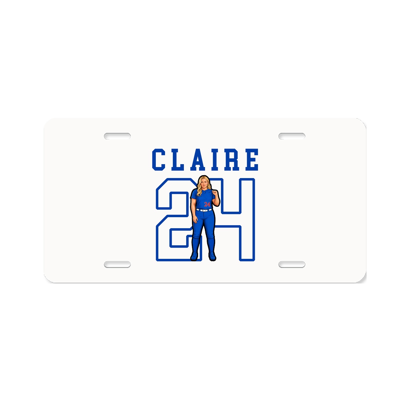 License Plate — Shirsey in Classic