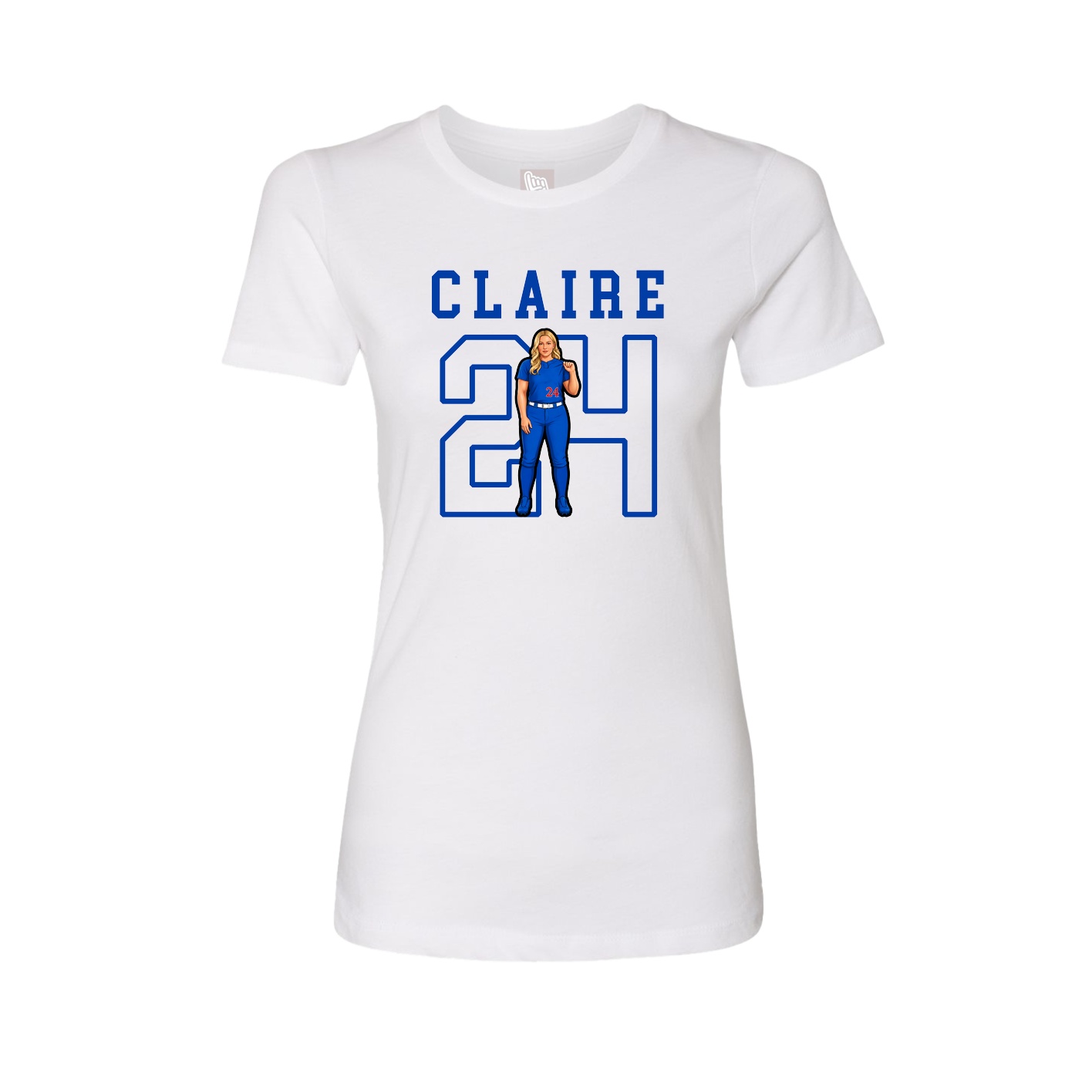 Fitted Women's Tee — Shirsey in White