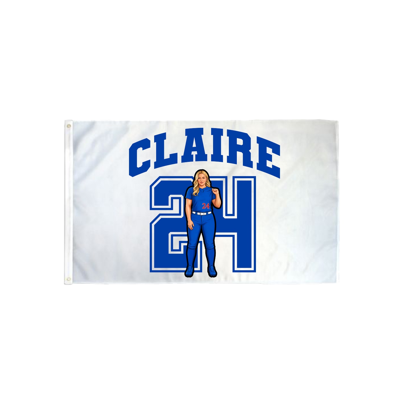 3x5 Flag — Number in Classic