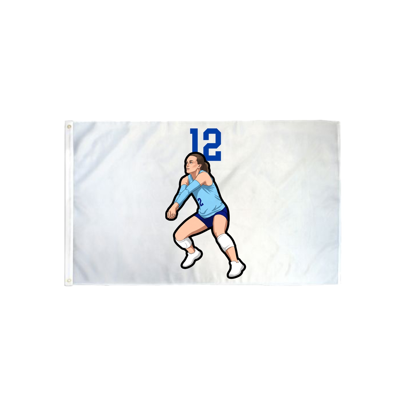 3x5 Flag — Number Top in Classic