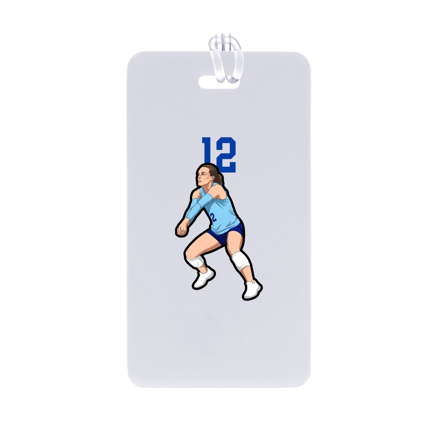 Bag Tag — Number Top in Classic