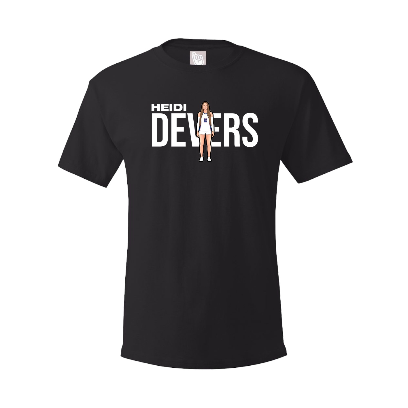 Youth Tee — Player Name in Black