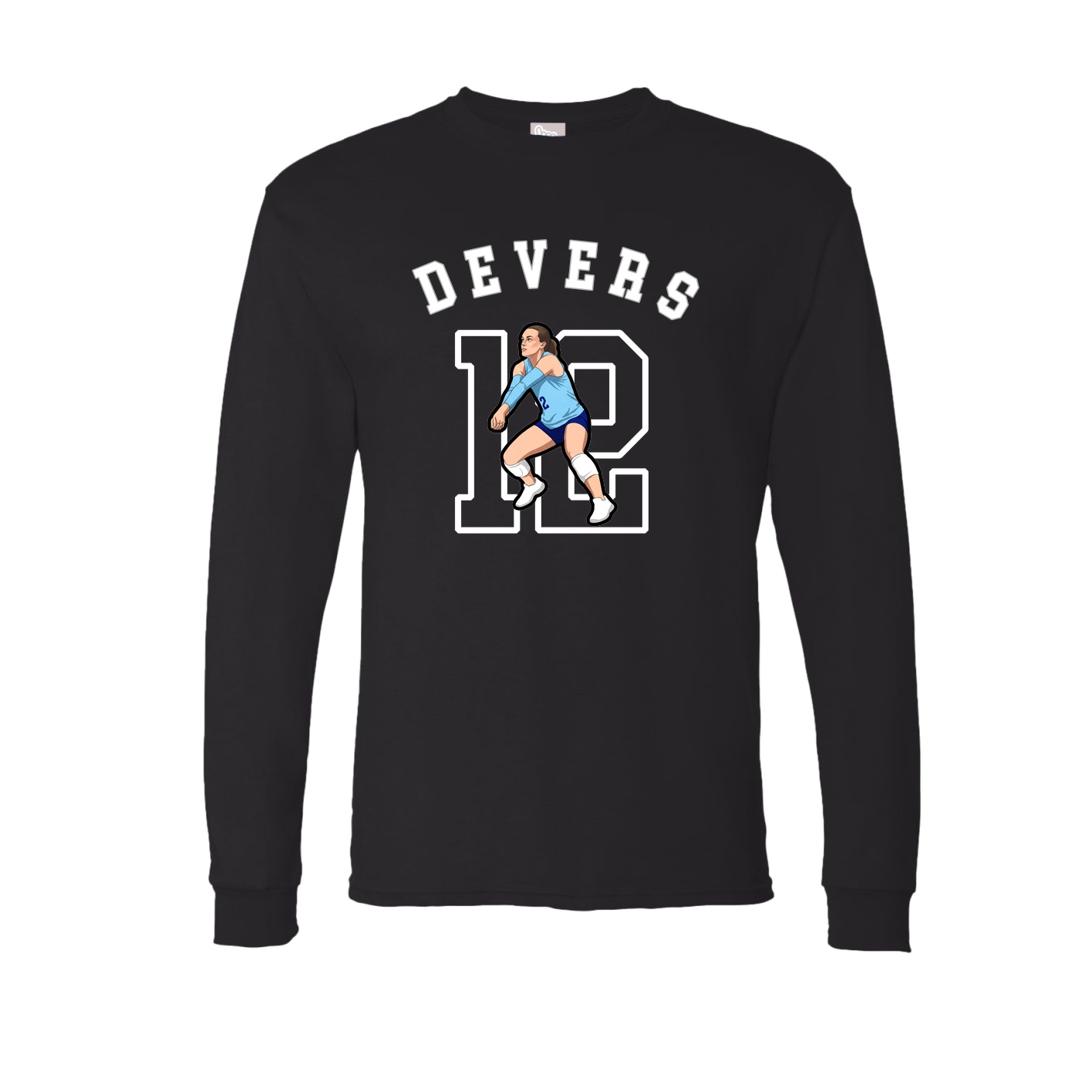 Long Sleeve Tee — Shirsey Arch in Black