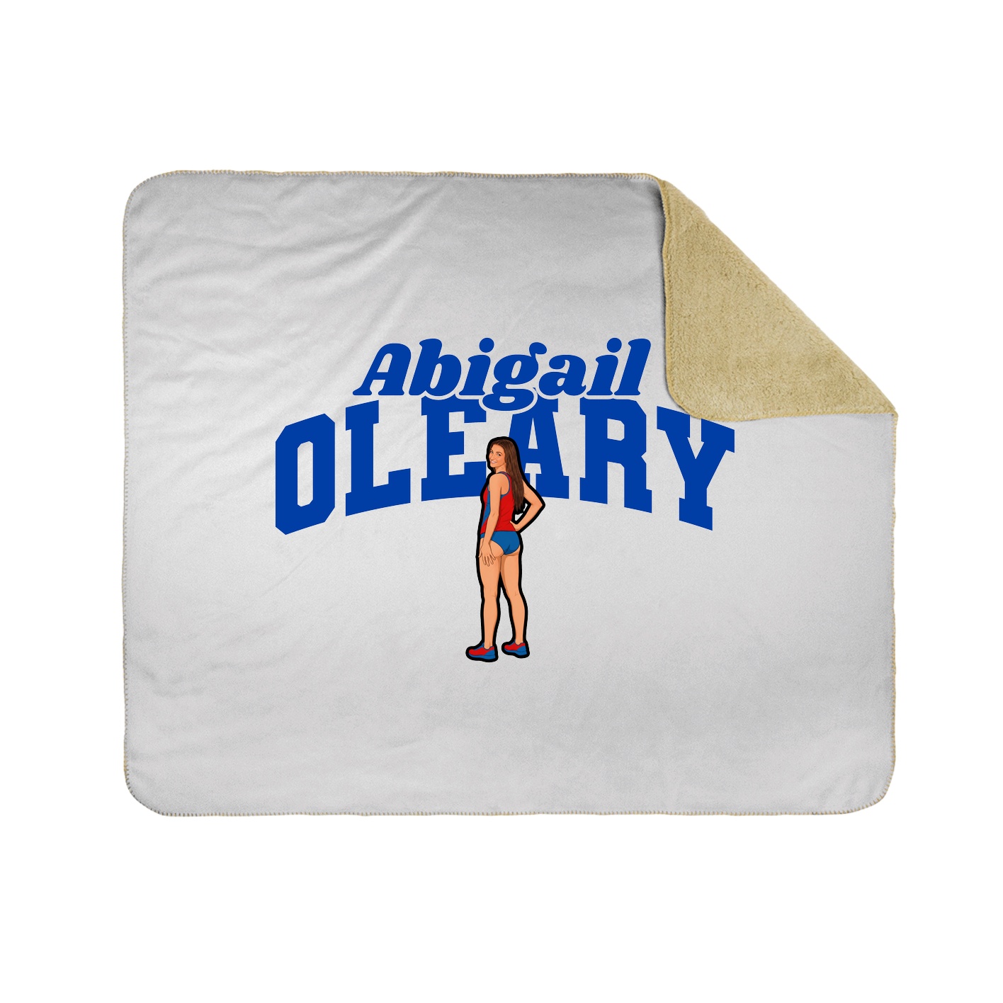 Throw Blanket — Signature Arch in White