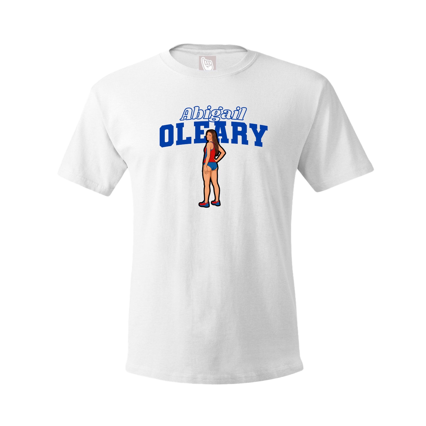 Tee — Name Arch in White