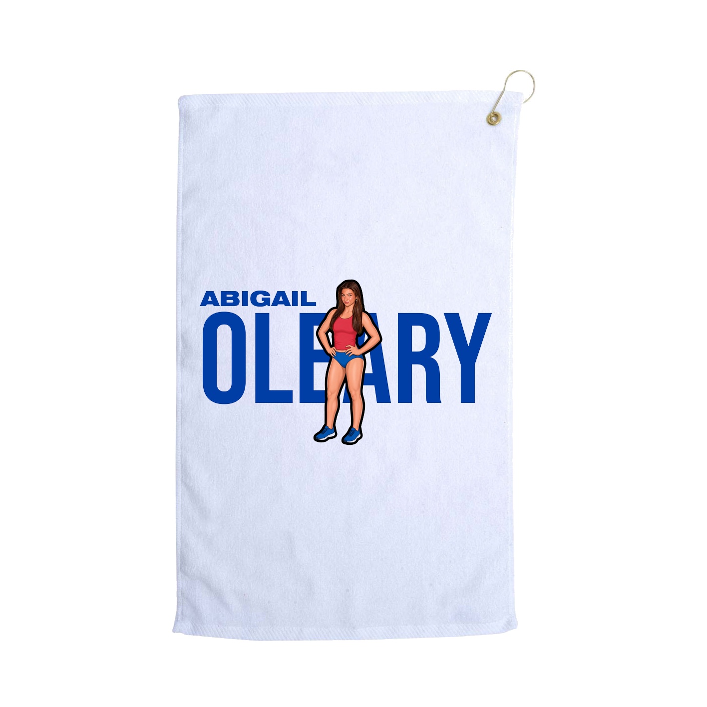 Golf Towel — Player Name in White