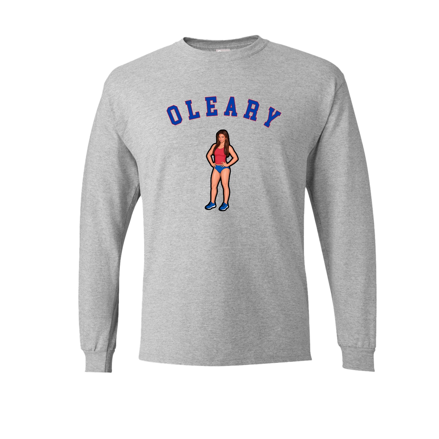 Long Sleeve Tee — Shirsey Arch in Grey