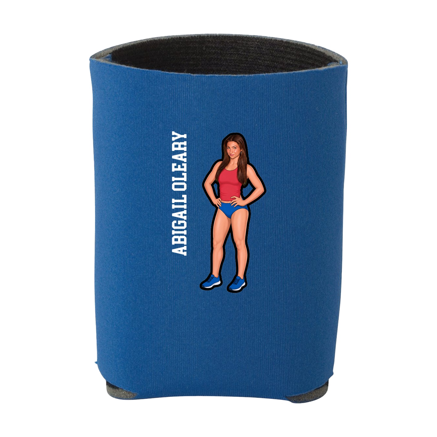 Can Holder — Name Vertical in Royal
