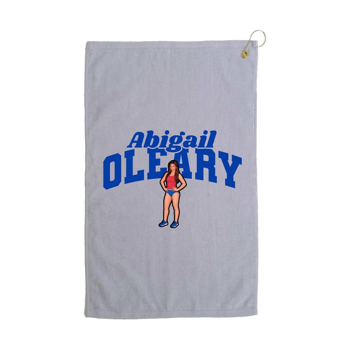 Golf Towel — Signature Arch in Grey