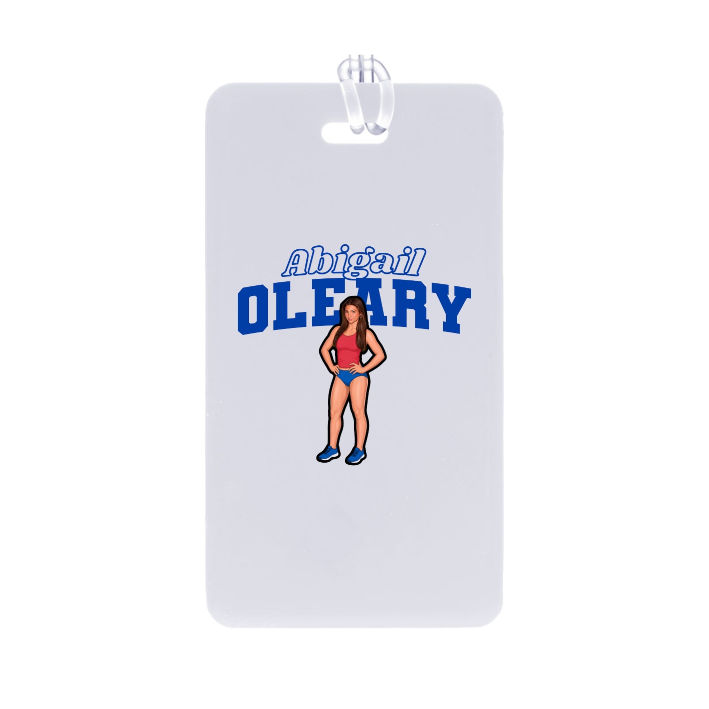 Bag Tag — Name Arch in Classic