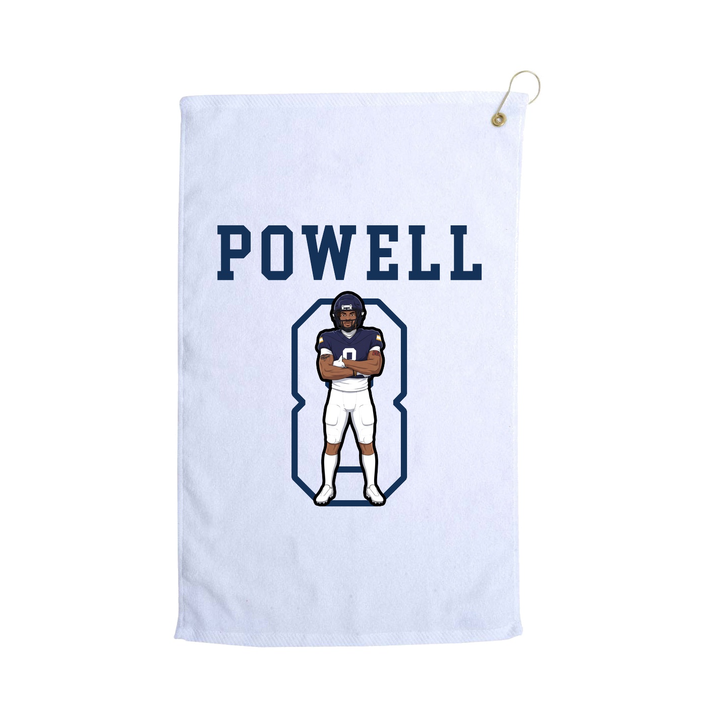 Golf Towel — Shirsey in White