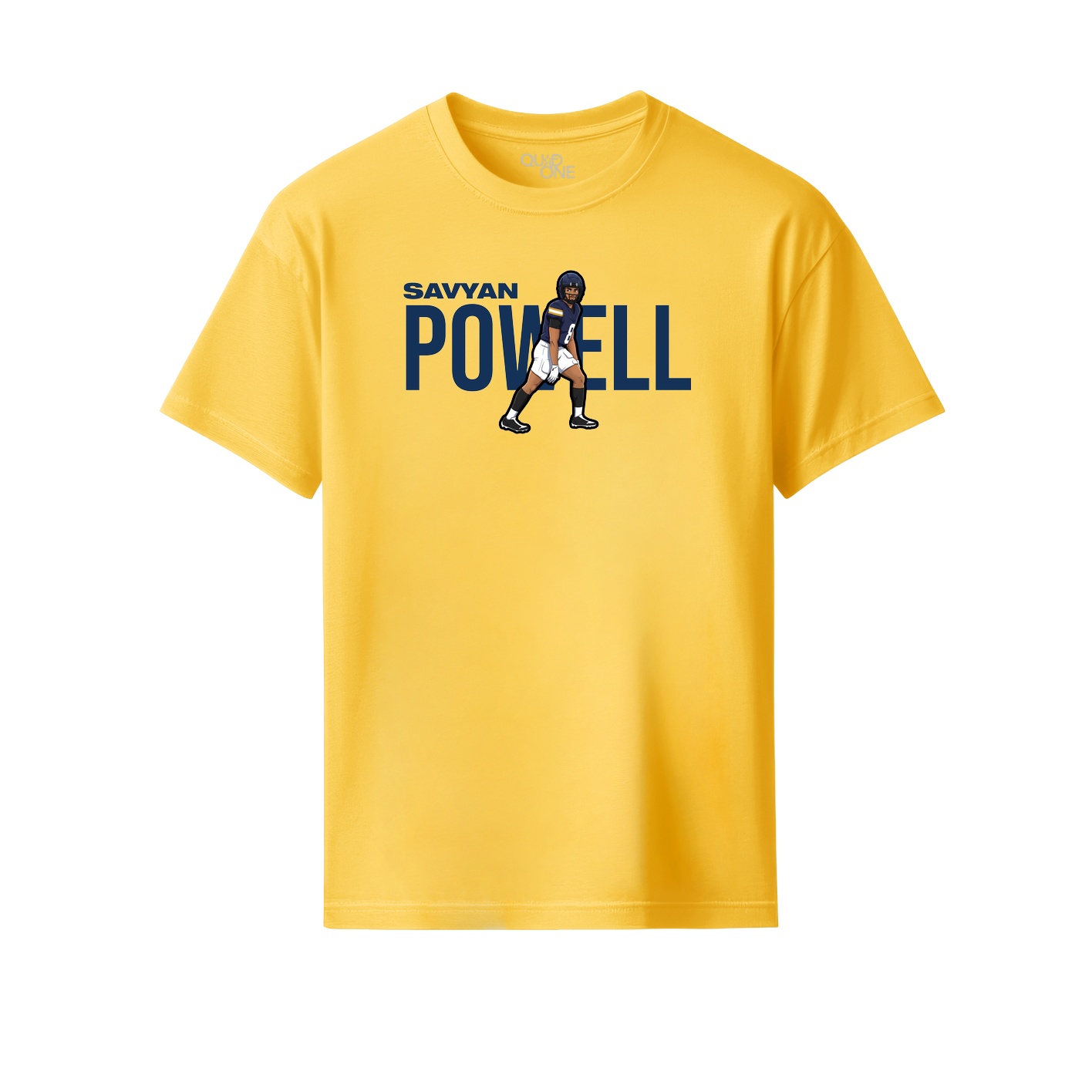 Youth Tee — Player Name in Yellow