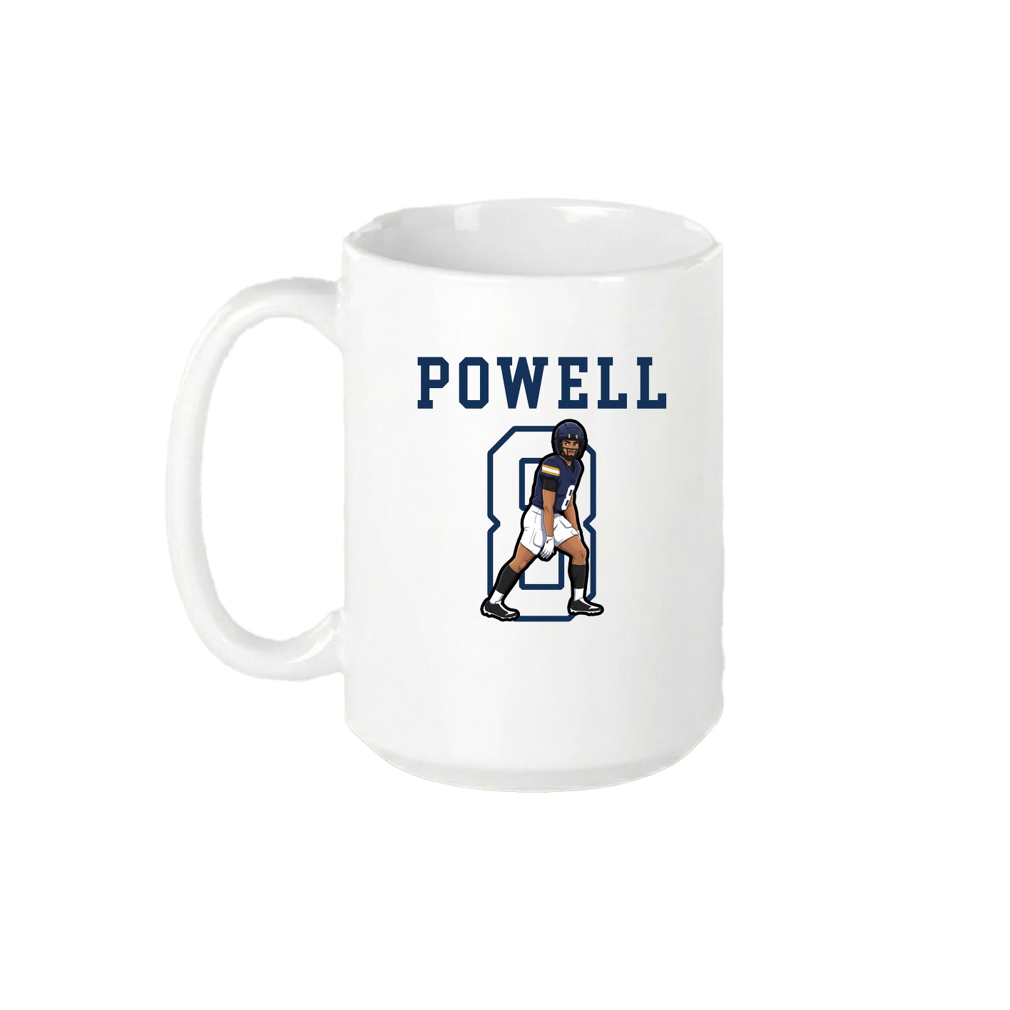 15oz Coffee Mug — Shirsey in White