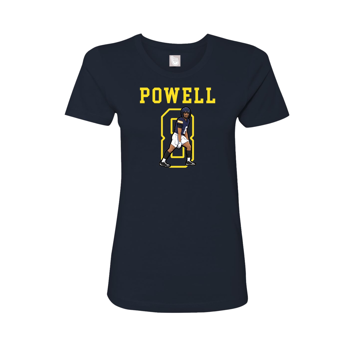 Fitted Women's Tee — Shirsey in Navy