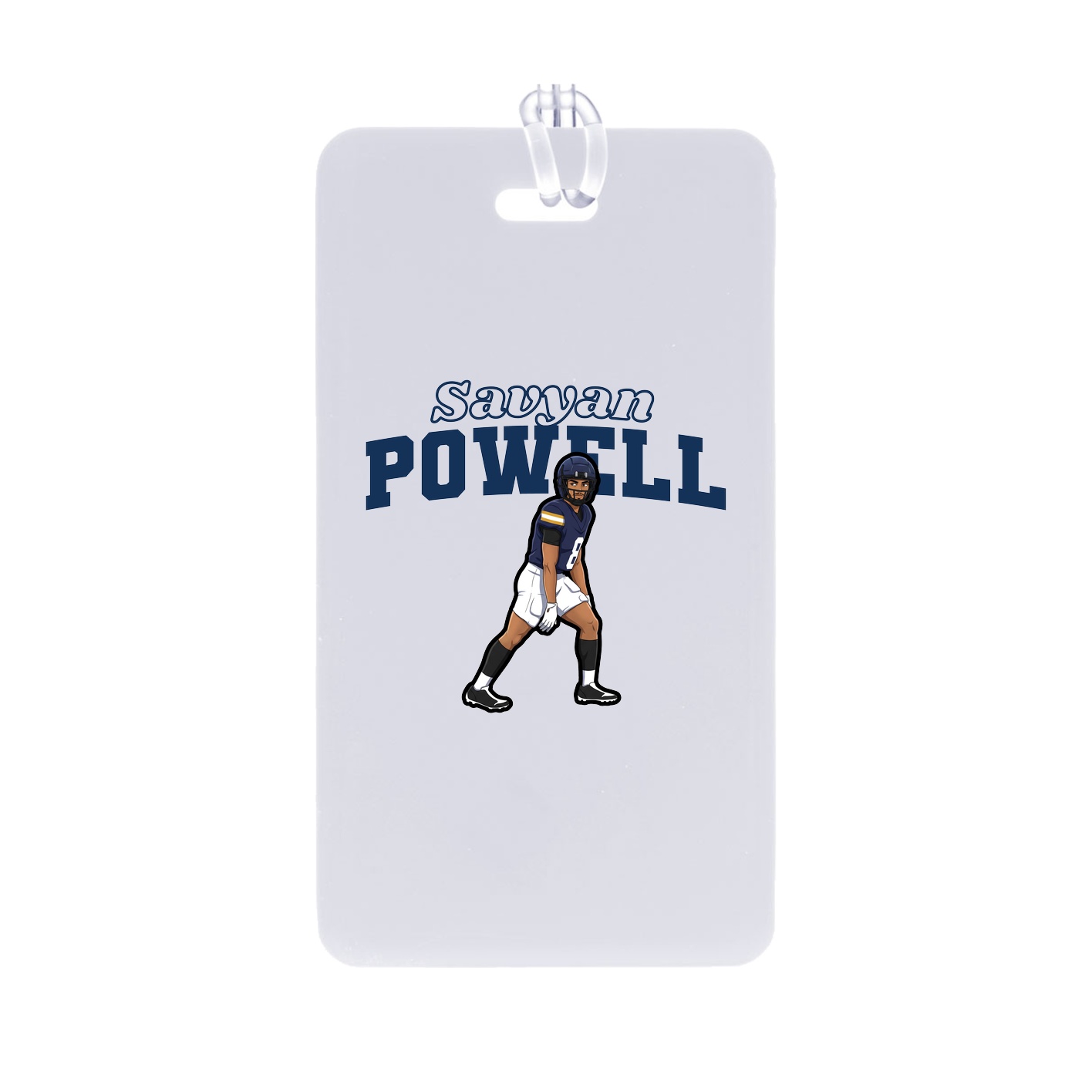 Bag Tag — Name Arch in Classic