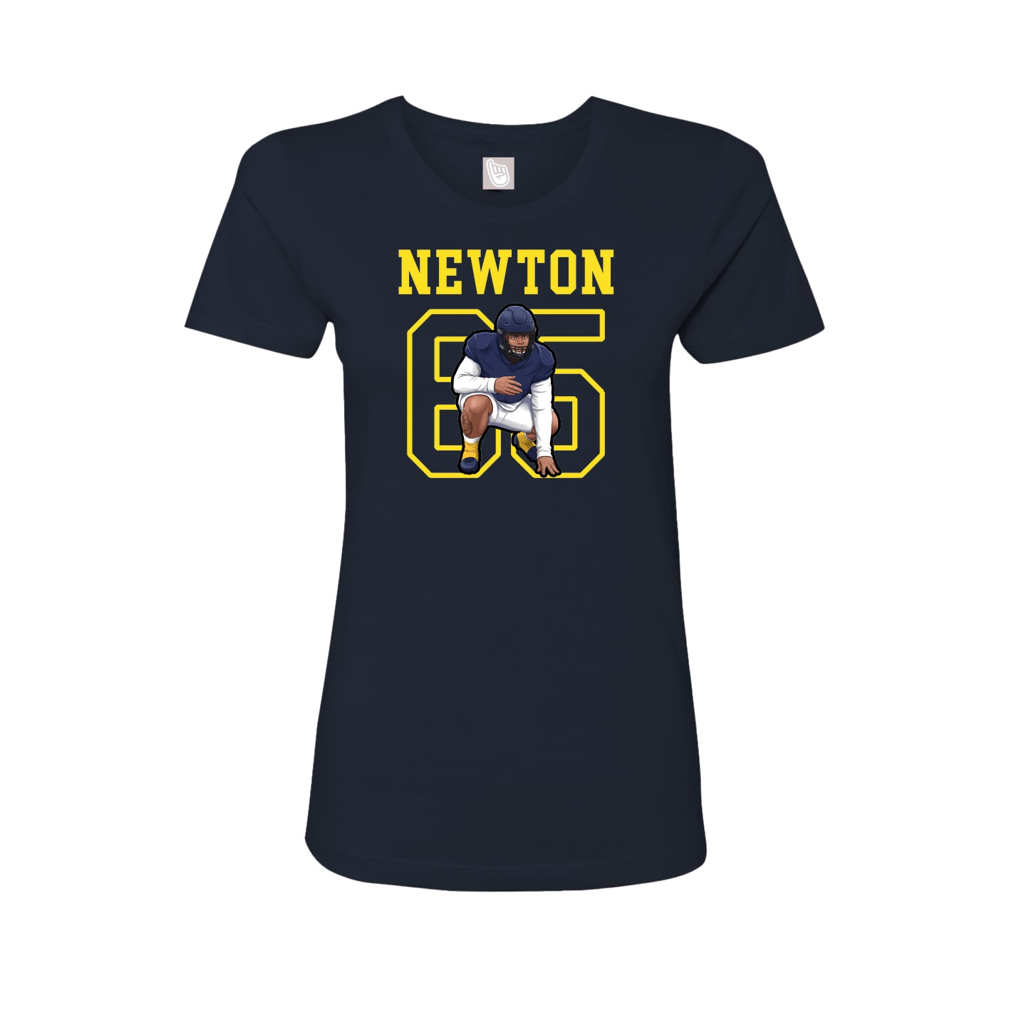 Fitted Women's Tee — Shirsey in Navy