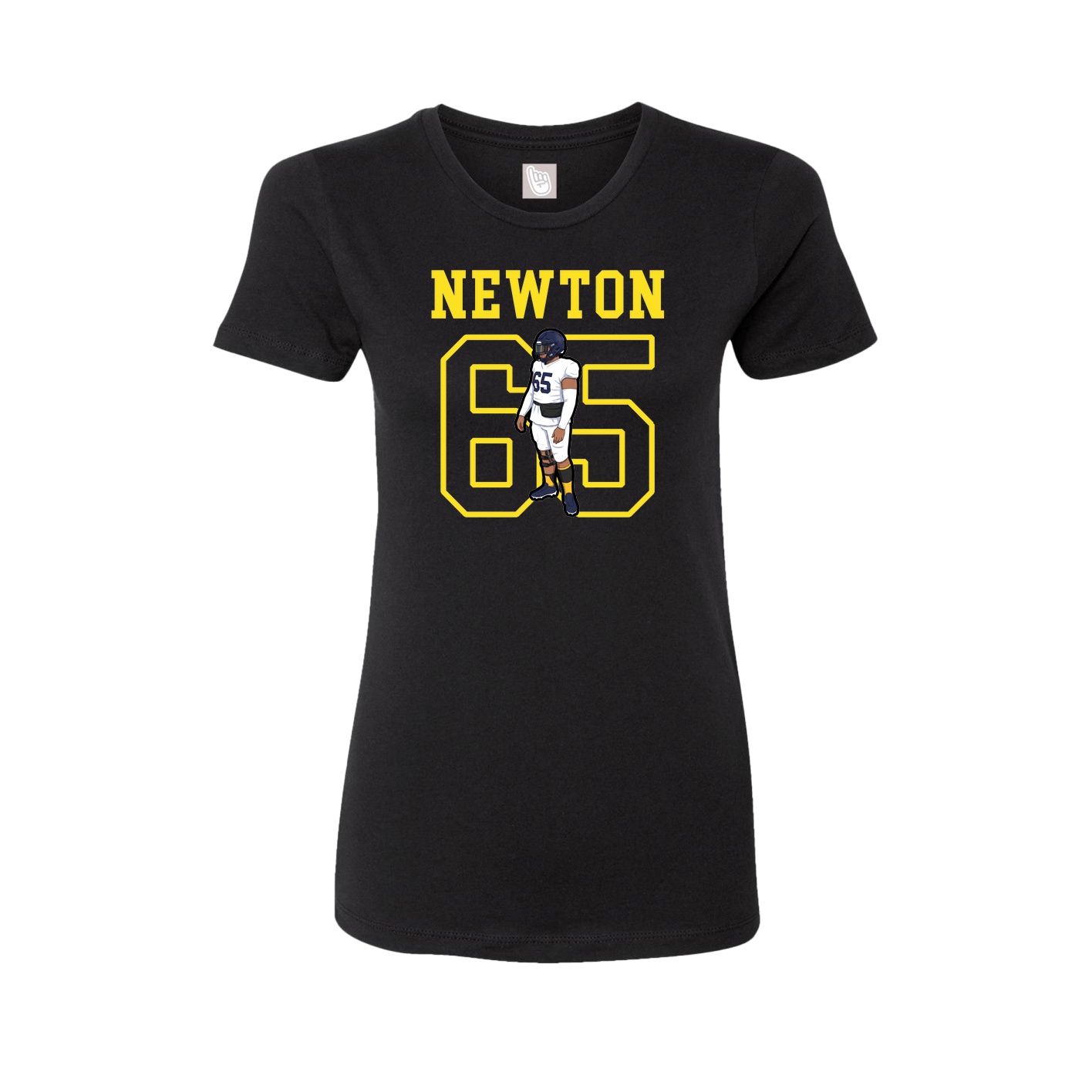 Fitted Women's Tee — Shirsey in Black