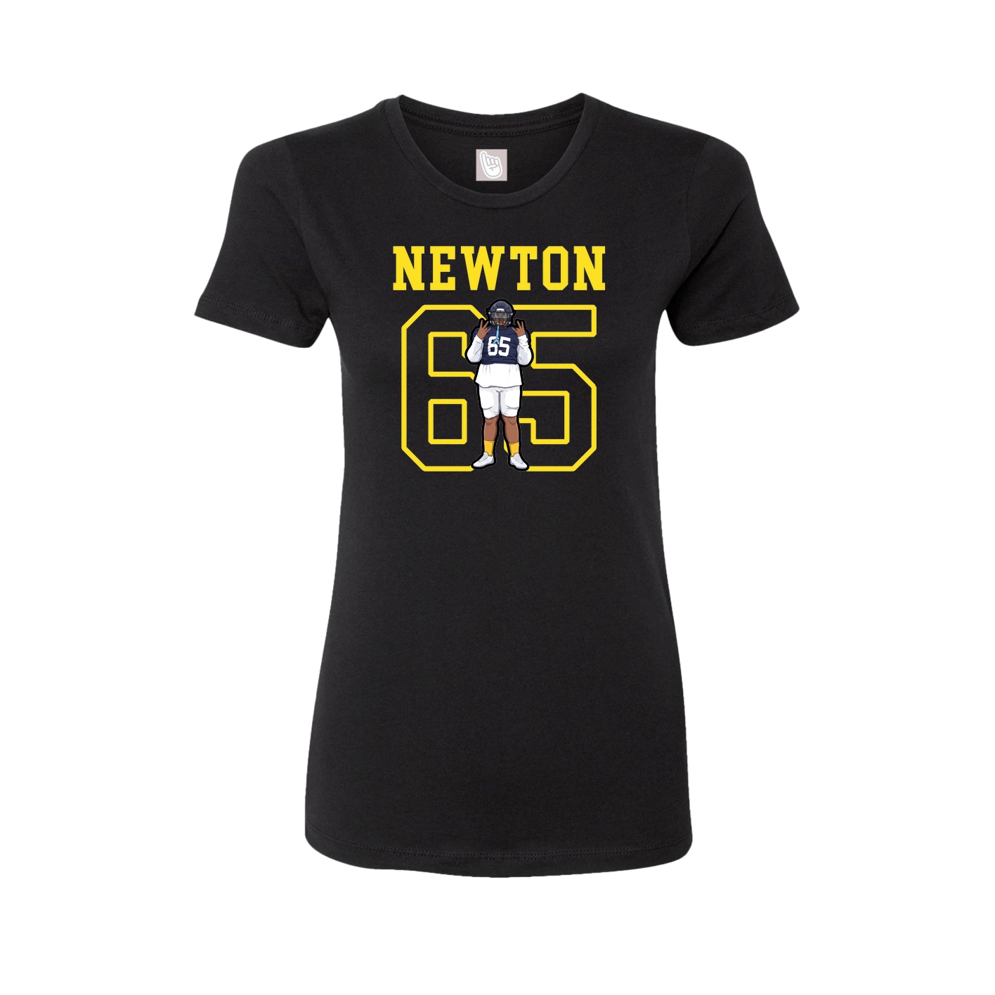 Fitted Women's Tee — Shirsey in Black
