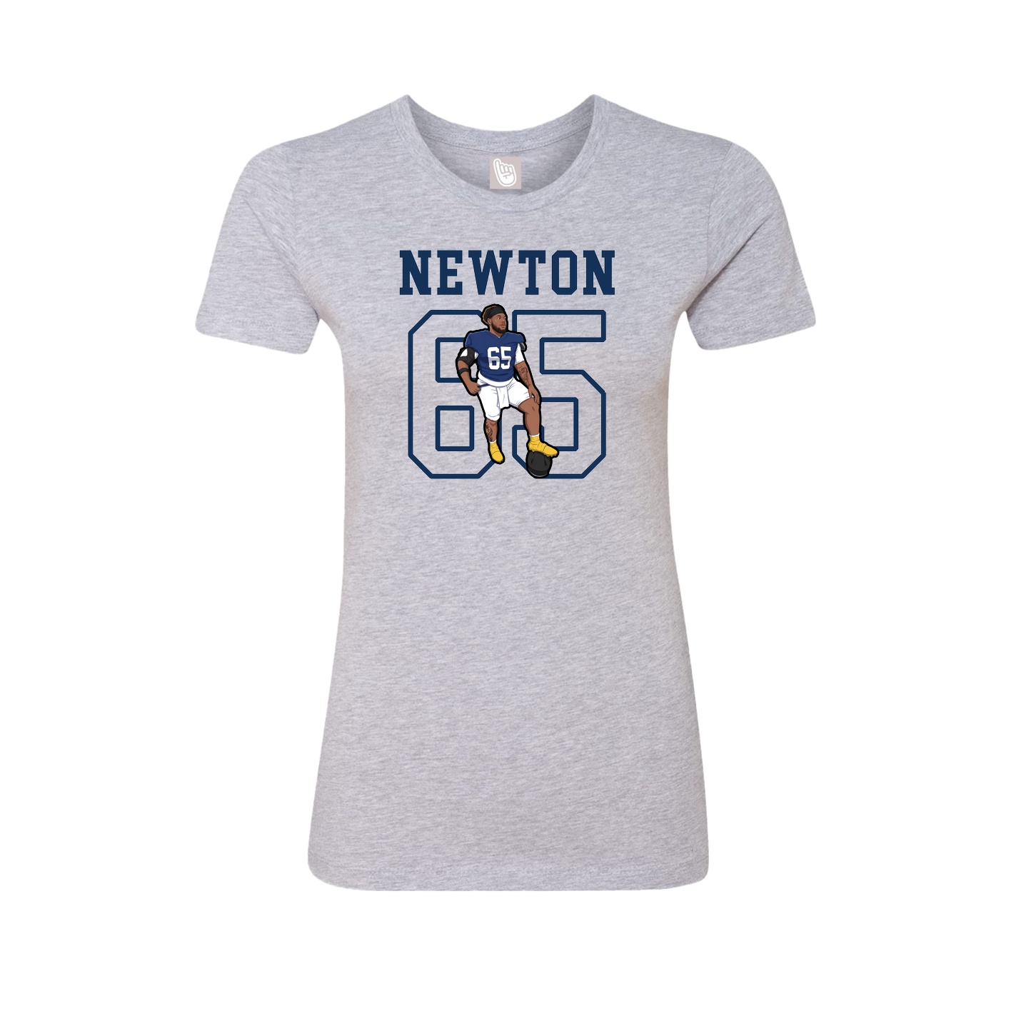 Fitted Women's Tee — Shirsey in Grey