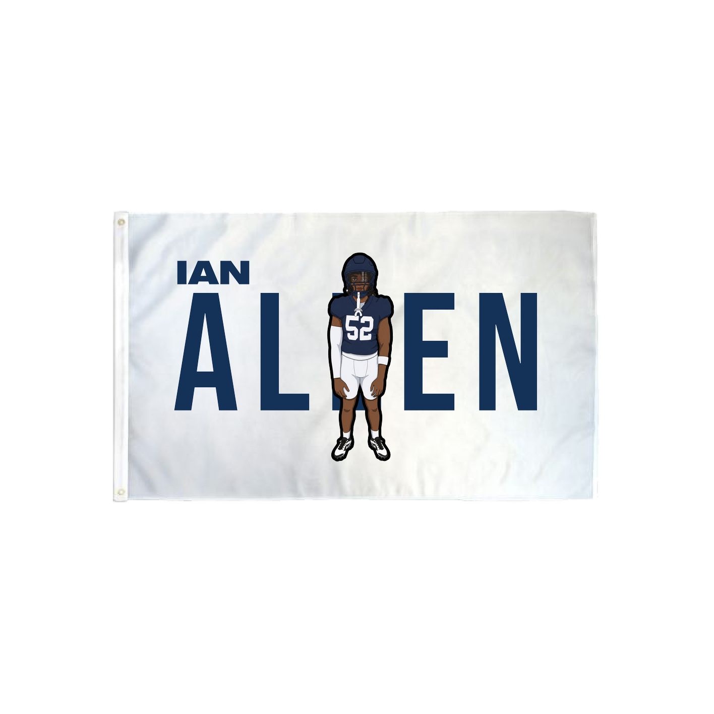 3x5 Flag — Player Name in Classic