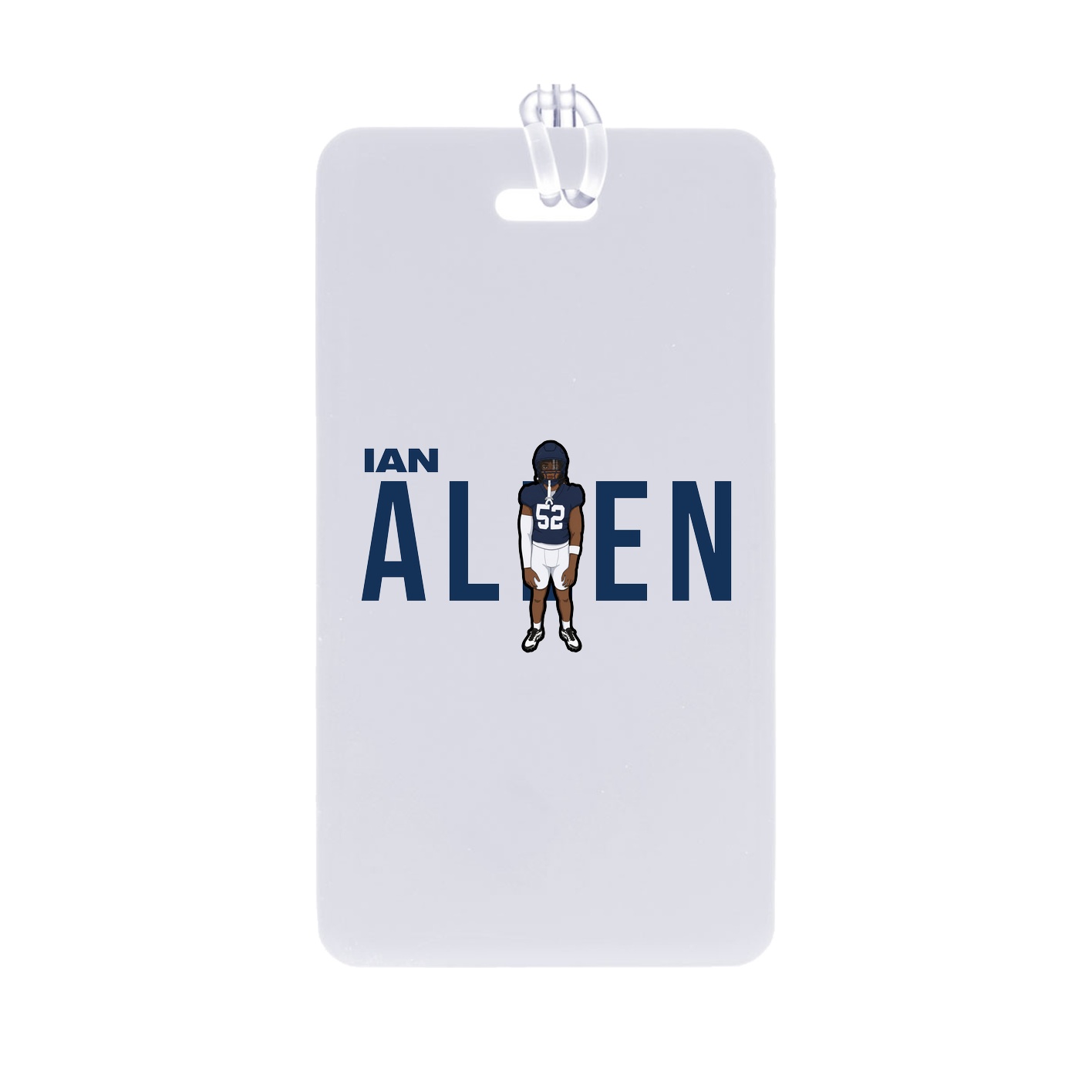 Bag Tag — Player Name in Classic