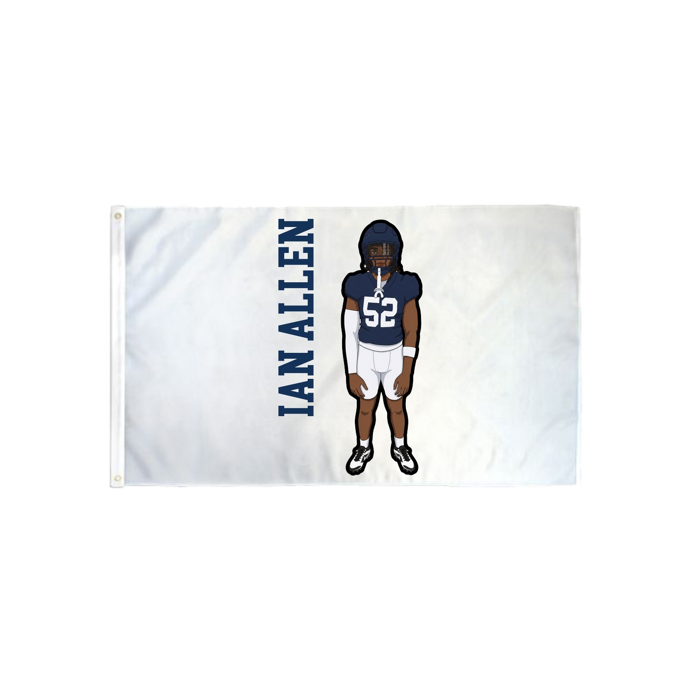 3x5 Flag — Name Vertical in Classic