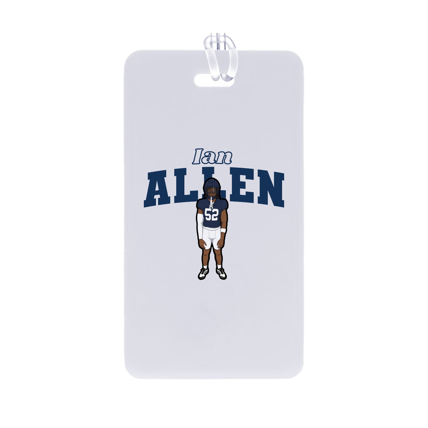 Bag Tag — Name Arch in Classic