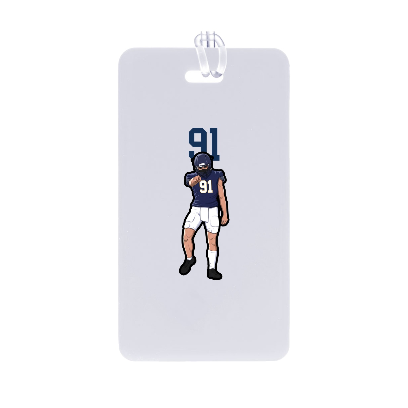 Bag Tag — Number Top in Classic